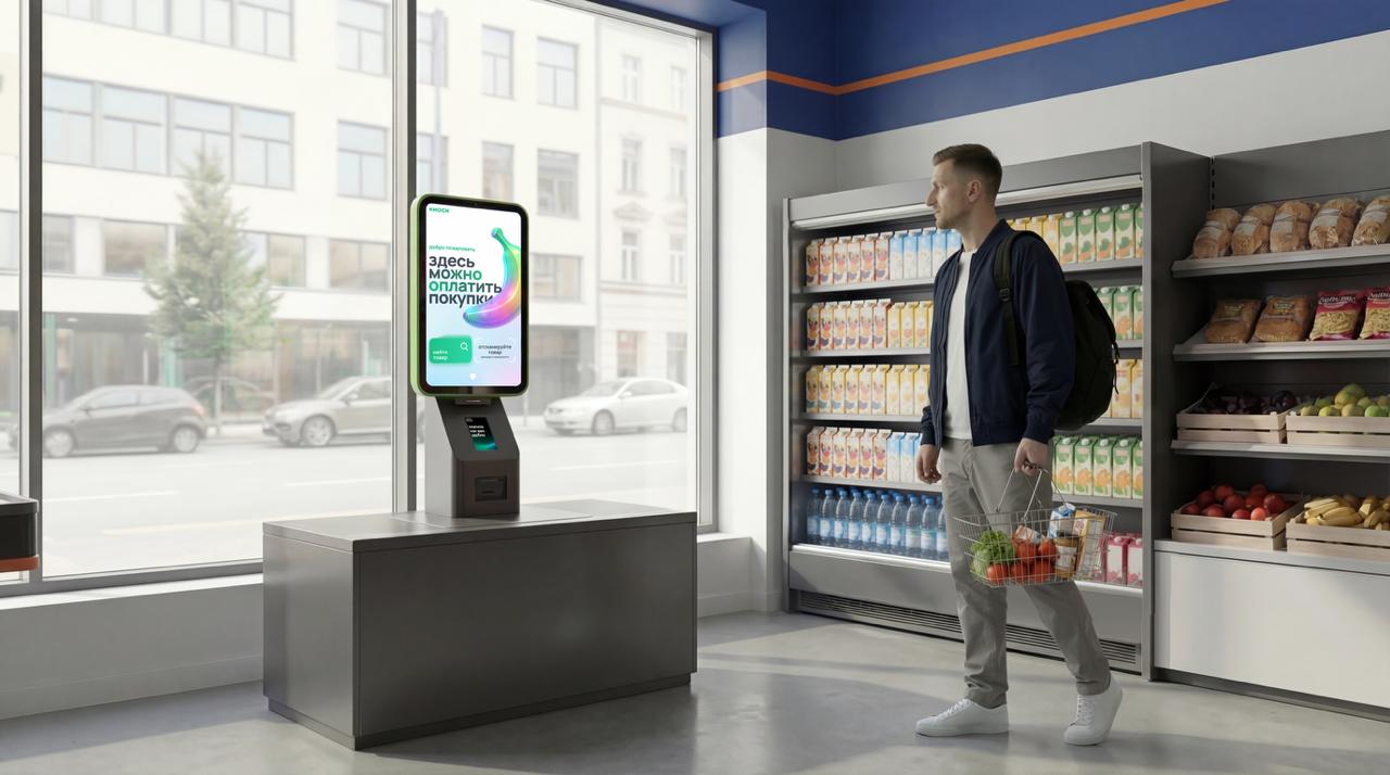 Эвотор — продуктовый AI-ролик о кассах самообслуживания — Изображение №1 — Интерфейсы, Нейро на Dprofile