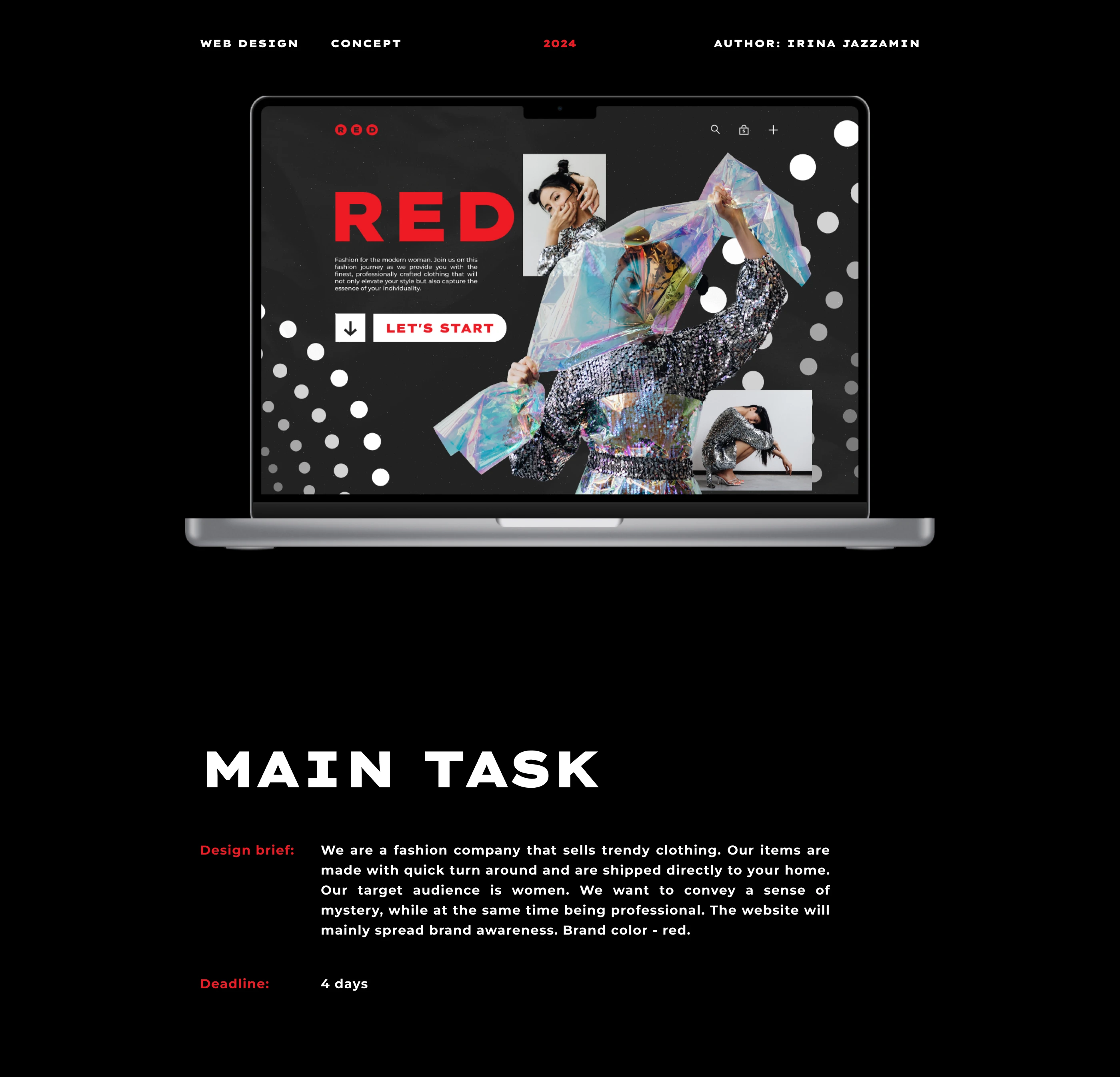Website RED — Изображение №1 — Интерфейсы, Брендинг на Dprofile