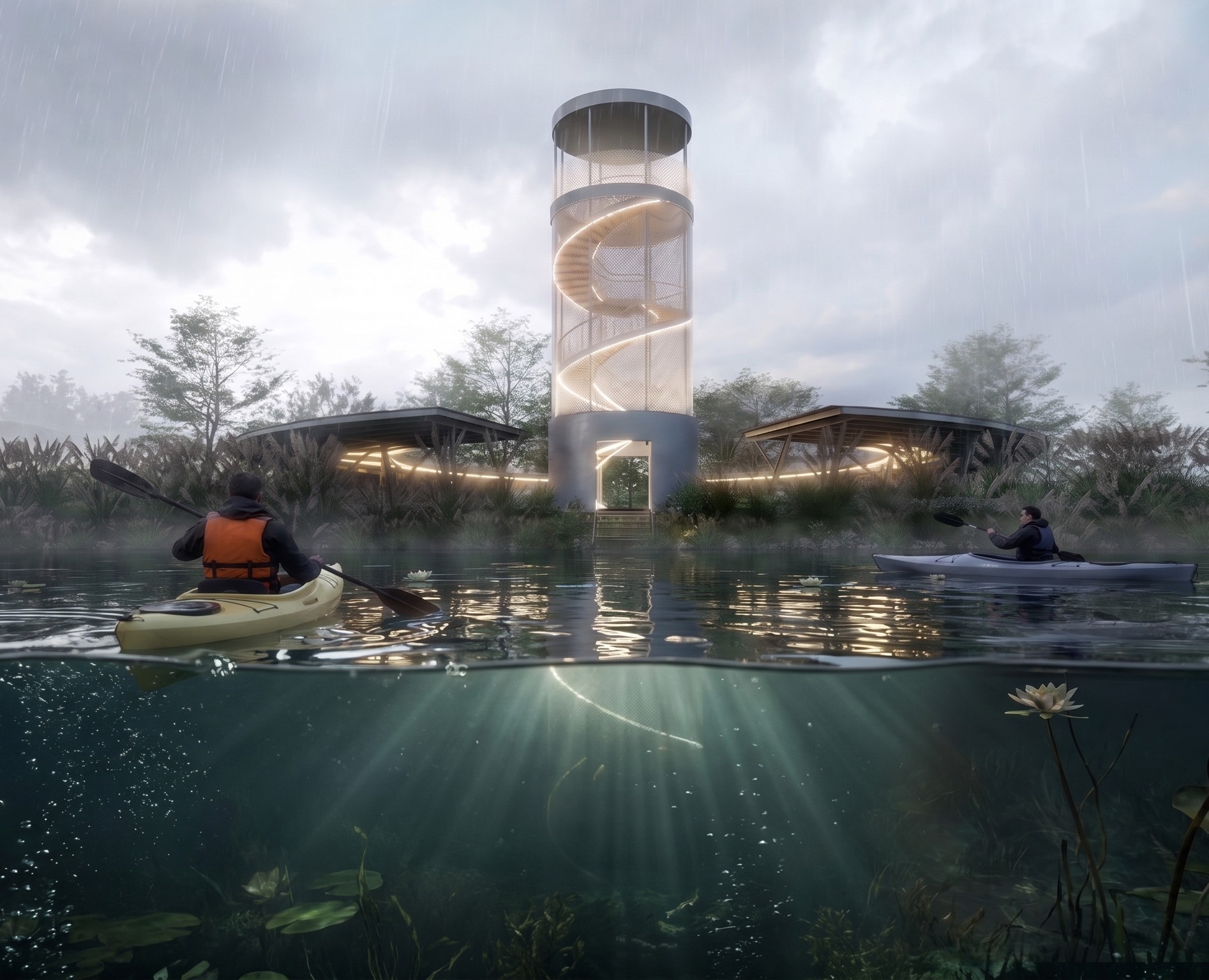 Minusinsk Park — Архитектура, 3D на Dprofile