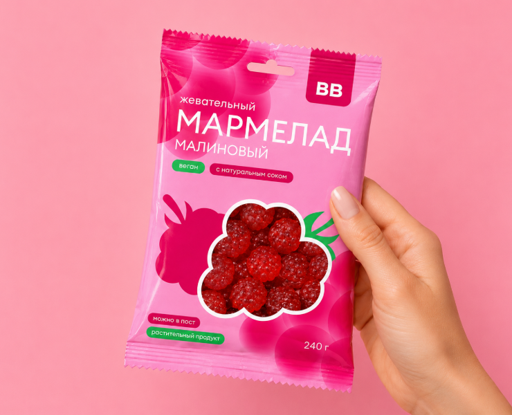 Разработка упаковки мармелада — Интерфейсы, Брендинг на Dprofile