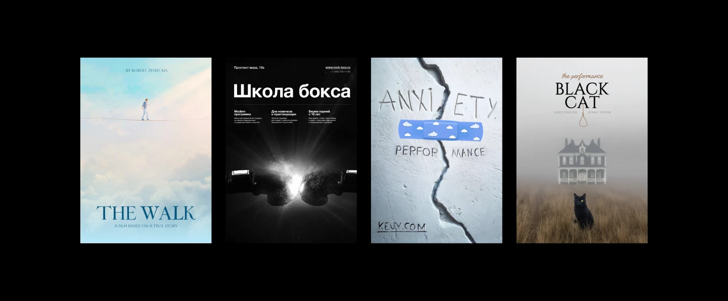 Коллекция постеров 2023-2024 годов — Изображение №10 — Графика на Dprofile