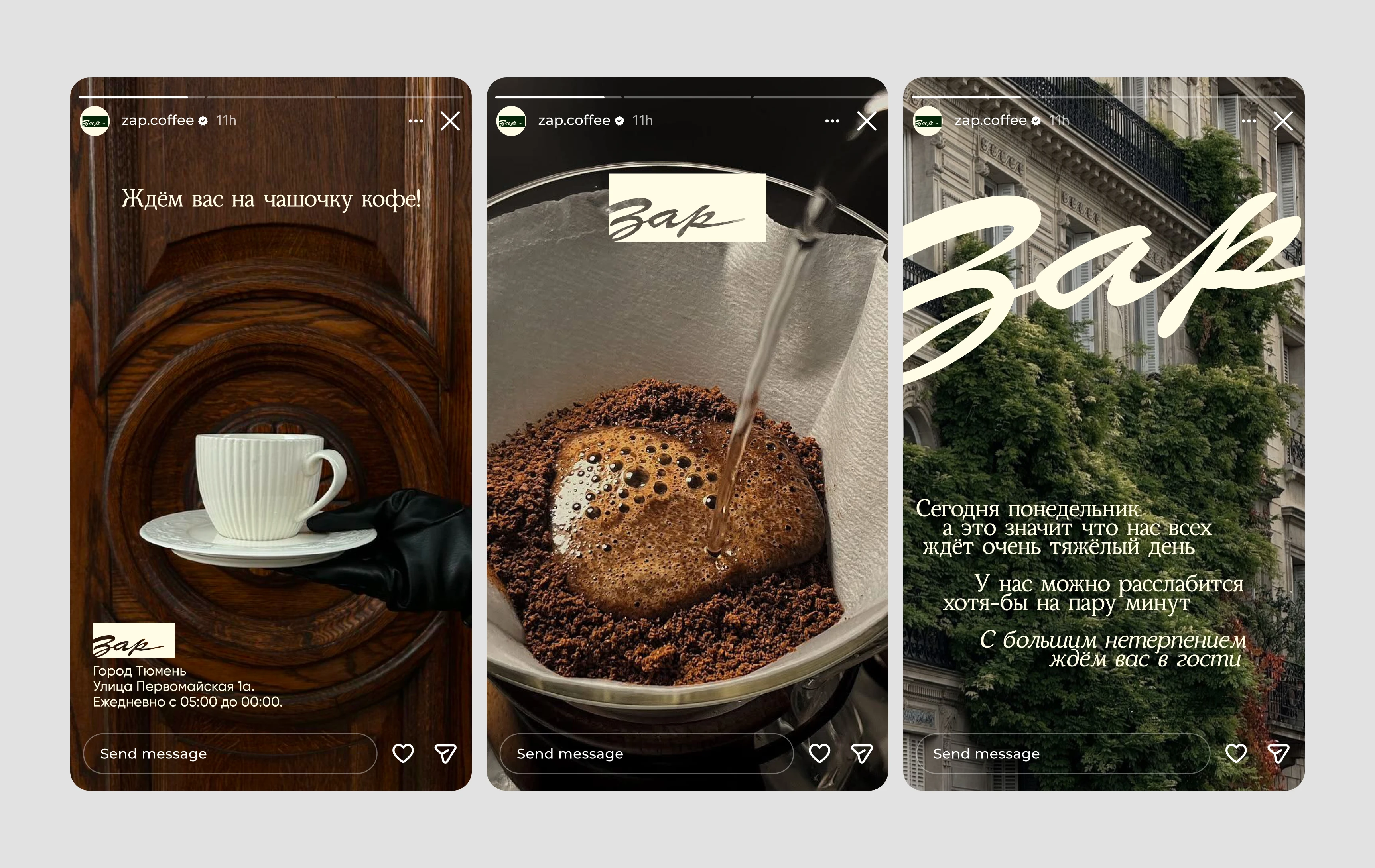 ZAP Coffee | Фирменный стиль — Изображение №10 — Интерфейсы, Брендинг на Dprofile