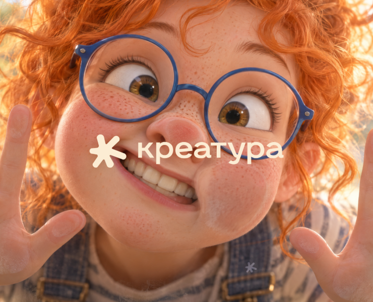 Креатура, школа цифровых технологий — Брендинг на Dprofile