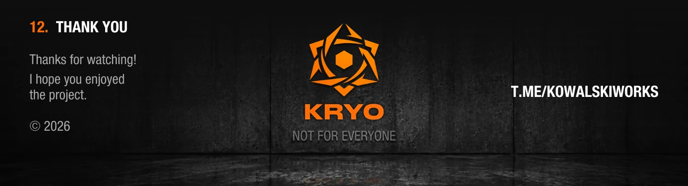 KRYO — Streetwear E-Commerce Website Design — Изображение №12 — Интерфейсы, Брендинг на Dprofile