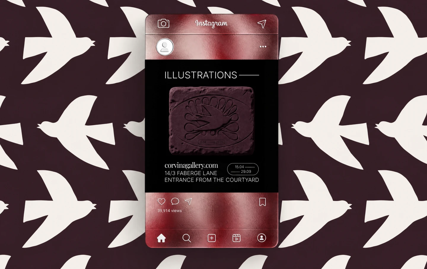 Corvina | Brand Identity | Art Gallery — Изображение №22 — Брендинг на Dprofile