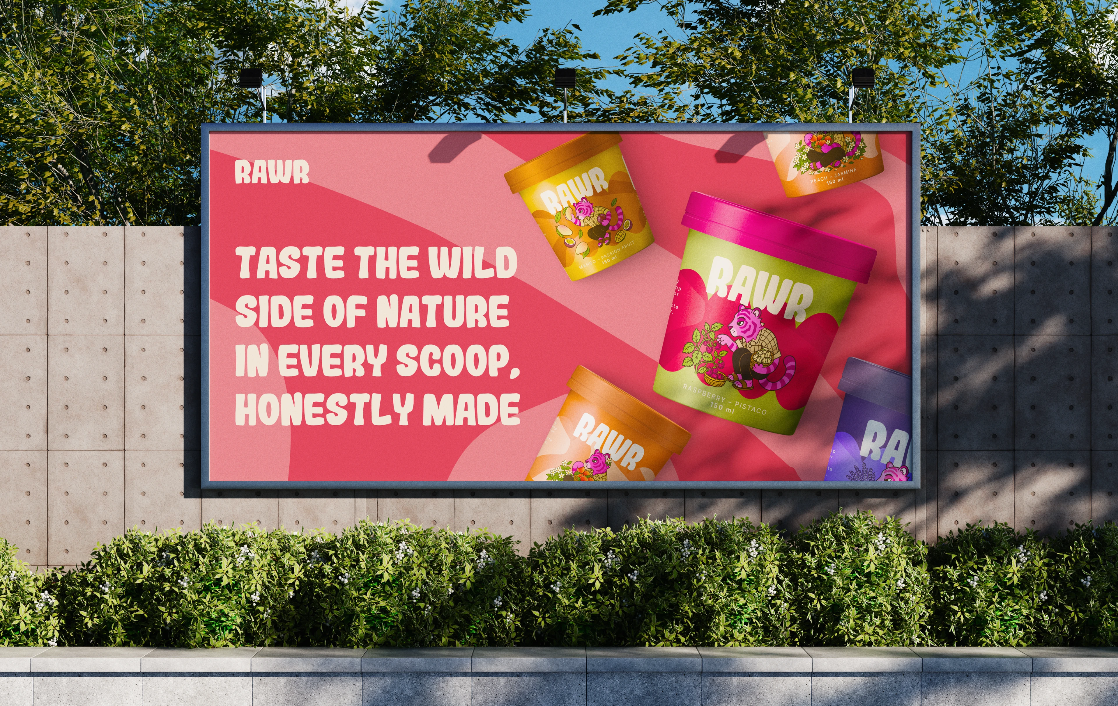 RAWR | Ice Cream | Branding Packaging — Изображение №12 — Брендинг на Dprofile