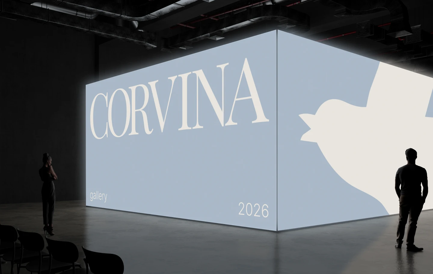 Corvina | Brand Identity | Art Gallery — Изображение №8 — Брендинг на Dprofile