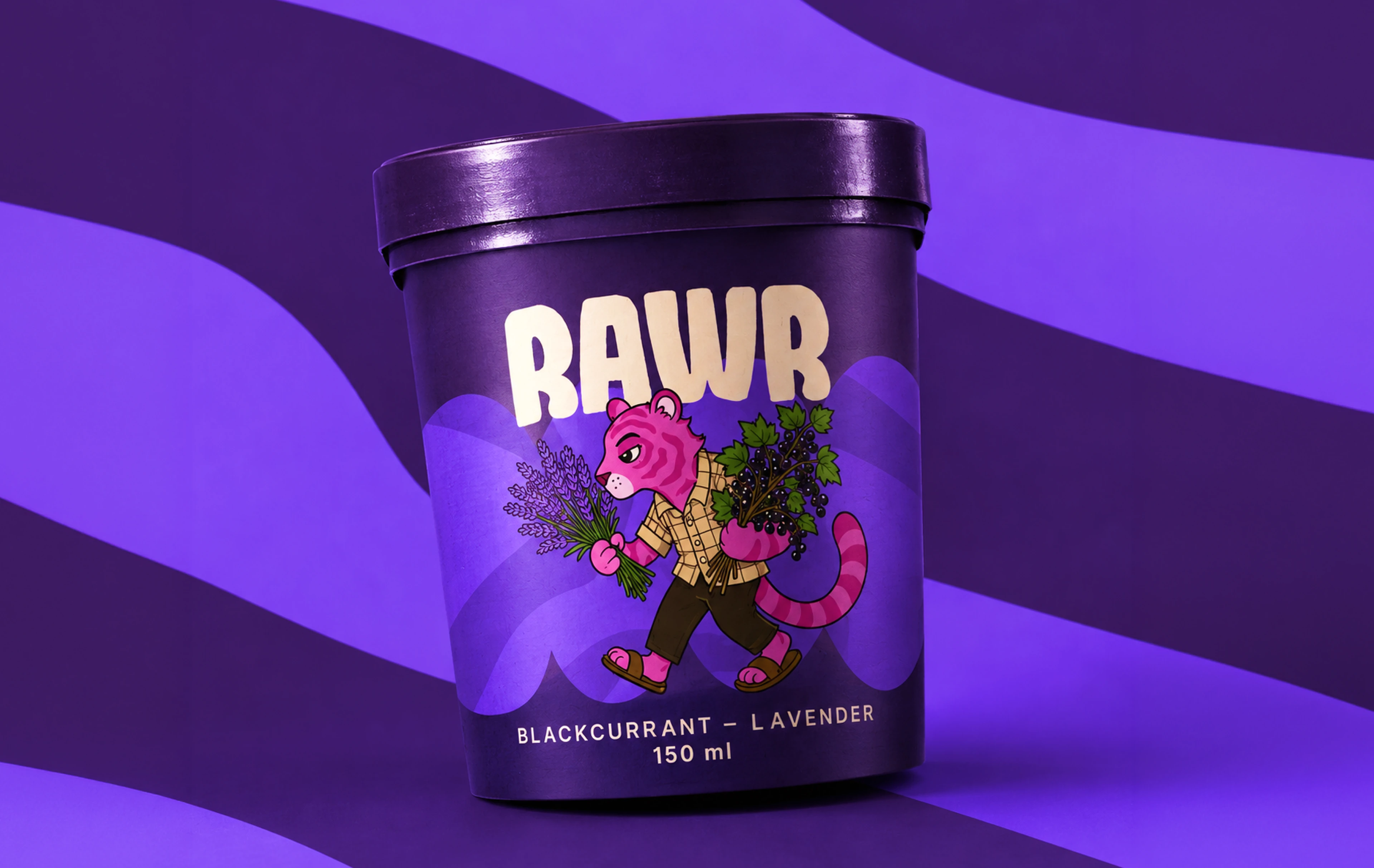 RAWR | Ice Cream | Branding Packaging — Изображение №1 — Брендинг на Dprofile