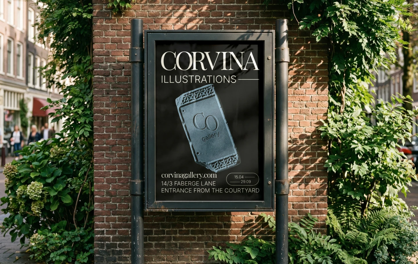 Corvina | Brand Identity | Art Gallery — Изображение №17 — Брендинг на Dprofile