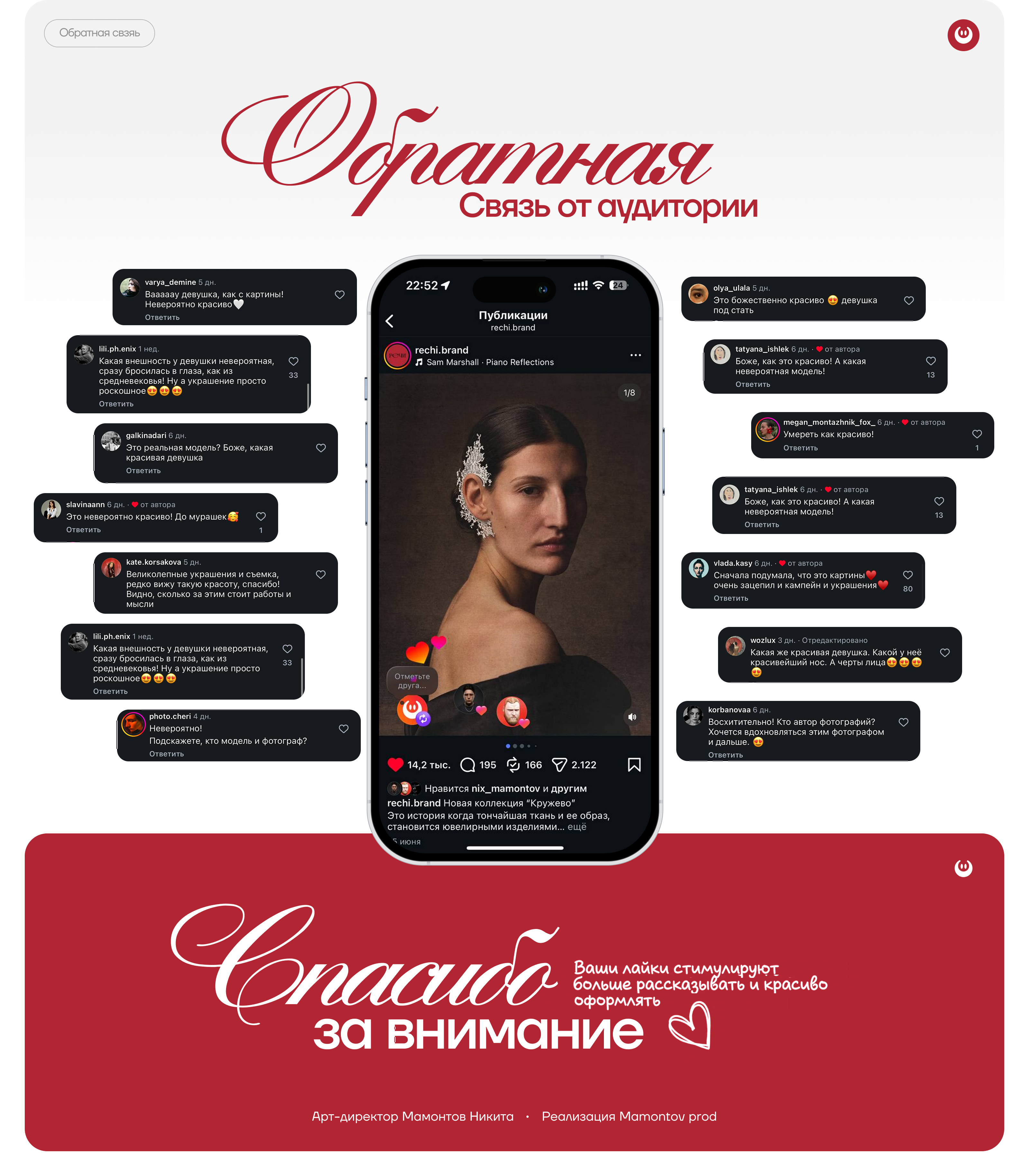 Компейн "Кружево" РЕЧИ — Изображение №13 — Маркетинг, Нейро на Dprofile