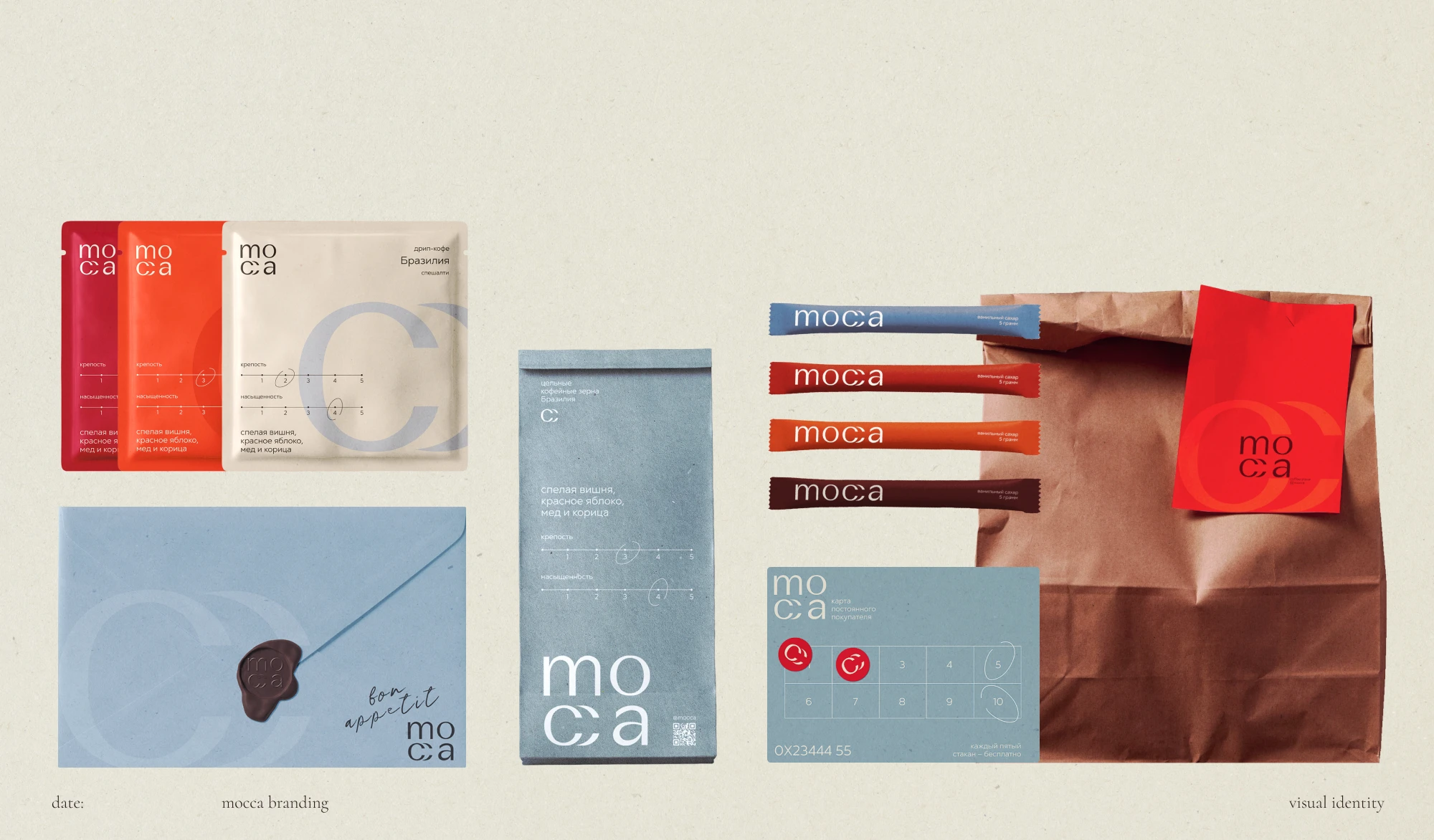 MOCCA – COFFEE PLACE BRANDING — Изображение №5 — Брендинг на Dprofile