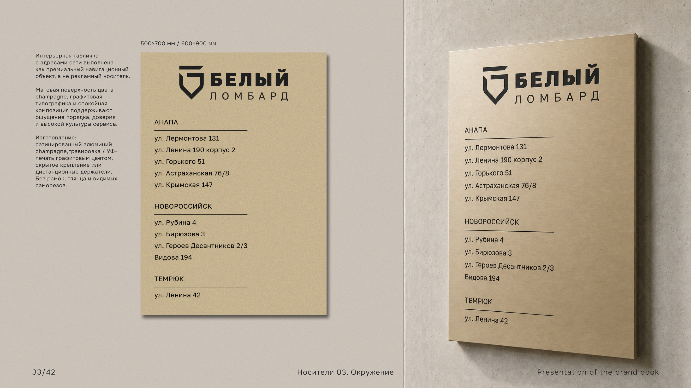 BELIY LOMBARD | IDENTITY SYSTEM — Изображение №38 — Брендинг на Dprofile