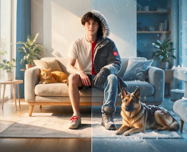 Кондиционер TCL — Графика, Маркетинг на Dprofile