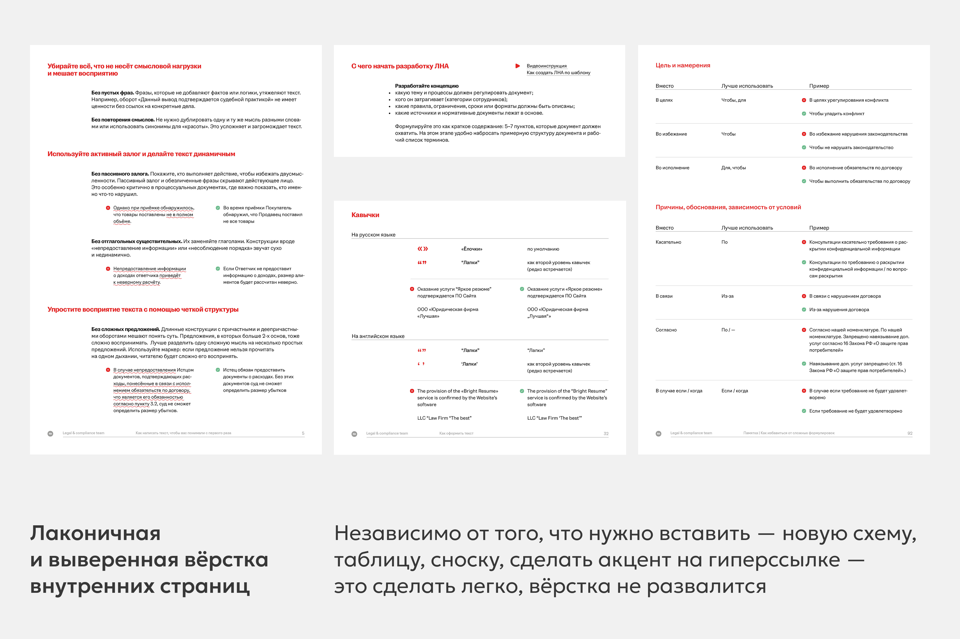 hh | Вёрстка корпоративного документа — Изображение №4 — Графика на Dprofile