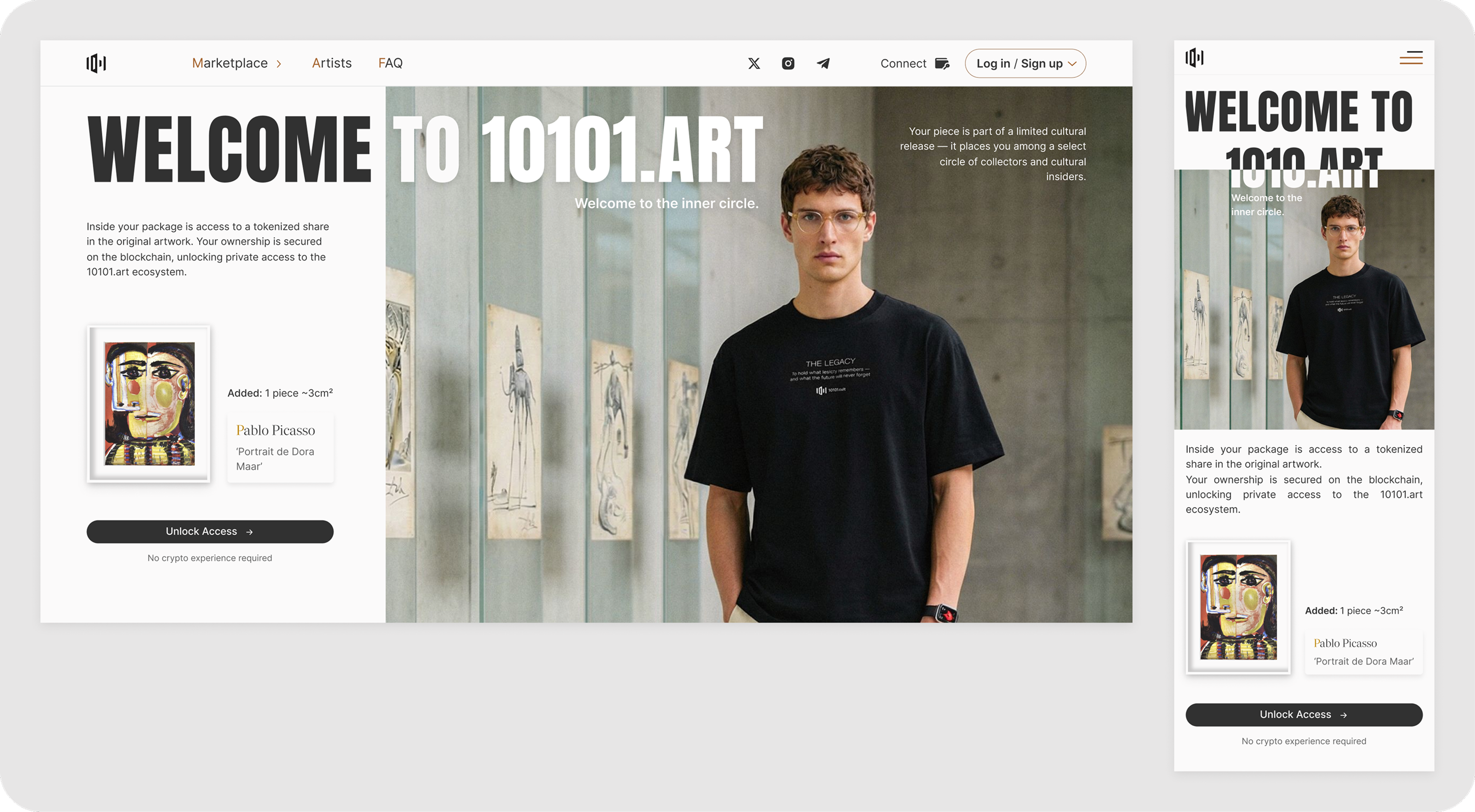10101.shop: Дизайн B2C art-tech e-commerce платформы — Изображение №9 — Интерфейсы на Dprofile