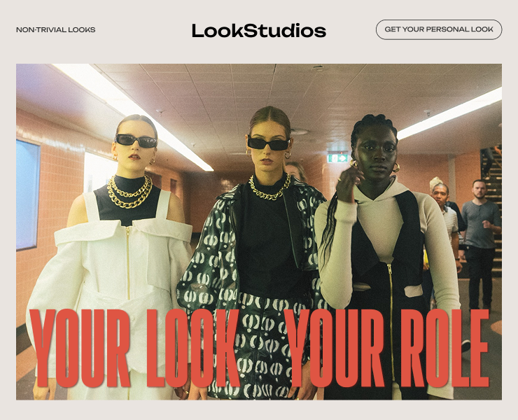 LookStudios: Сайт для фэшн-проекта по персональному подбору нетривиальных образов — Интерфейсы, Брендинг на Dprofile