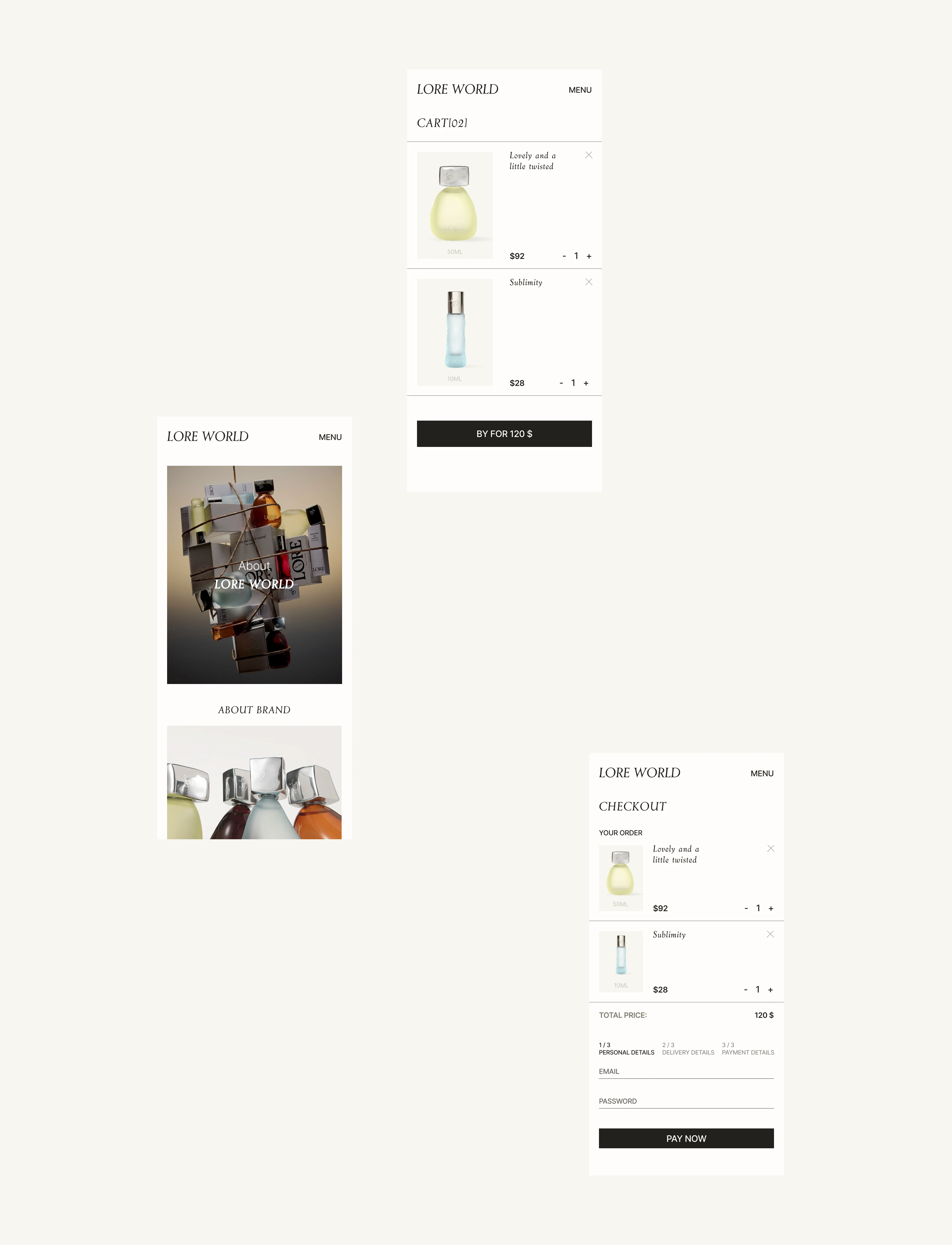 online store - website // e-commerce design — Изображение №11 — Интерфейсы на Dprofile