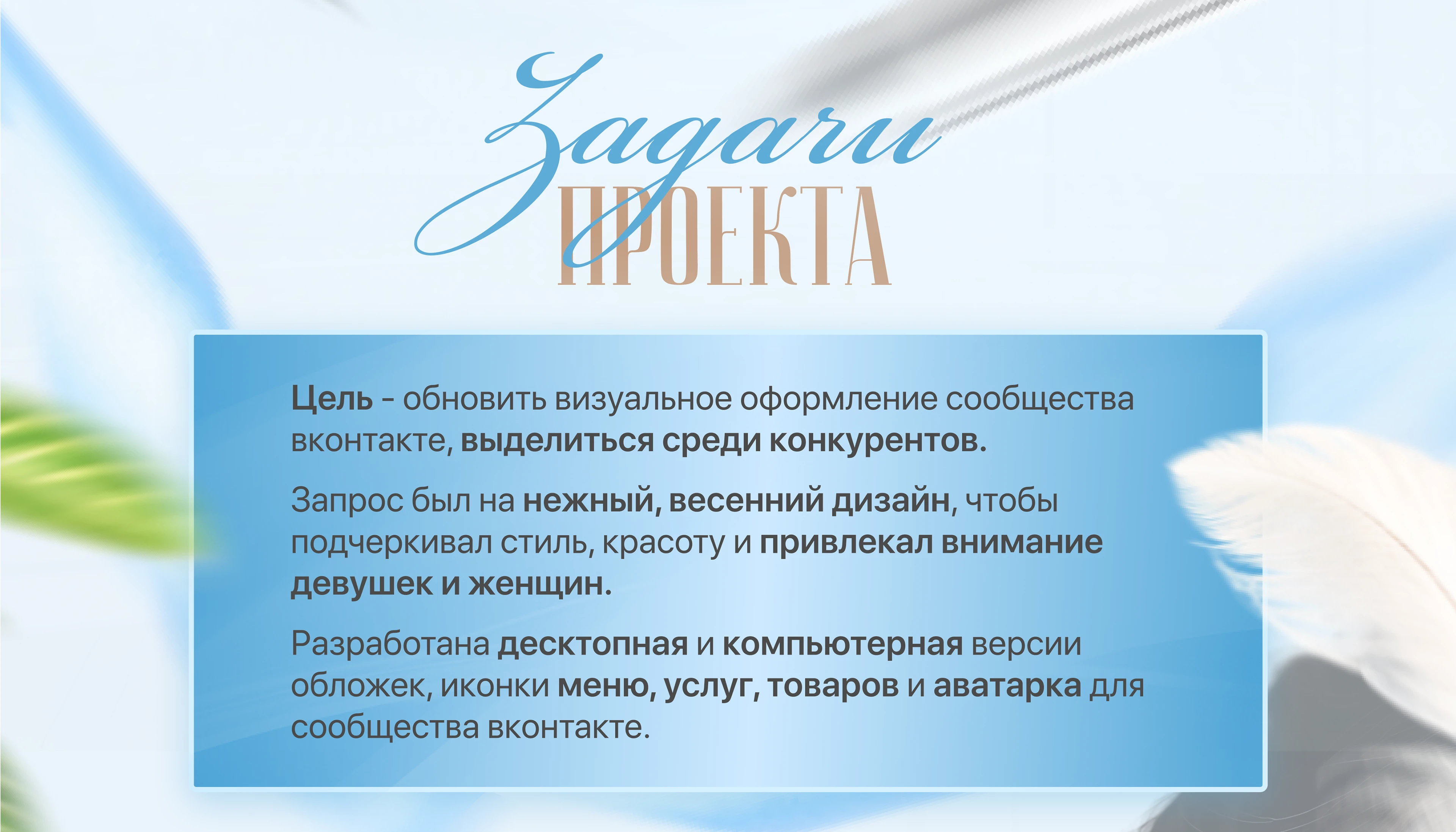 Упаковка сообщества Вконтакте — Изображение №2 — Брендинг, Промдизайн на Dprofile