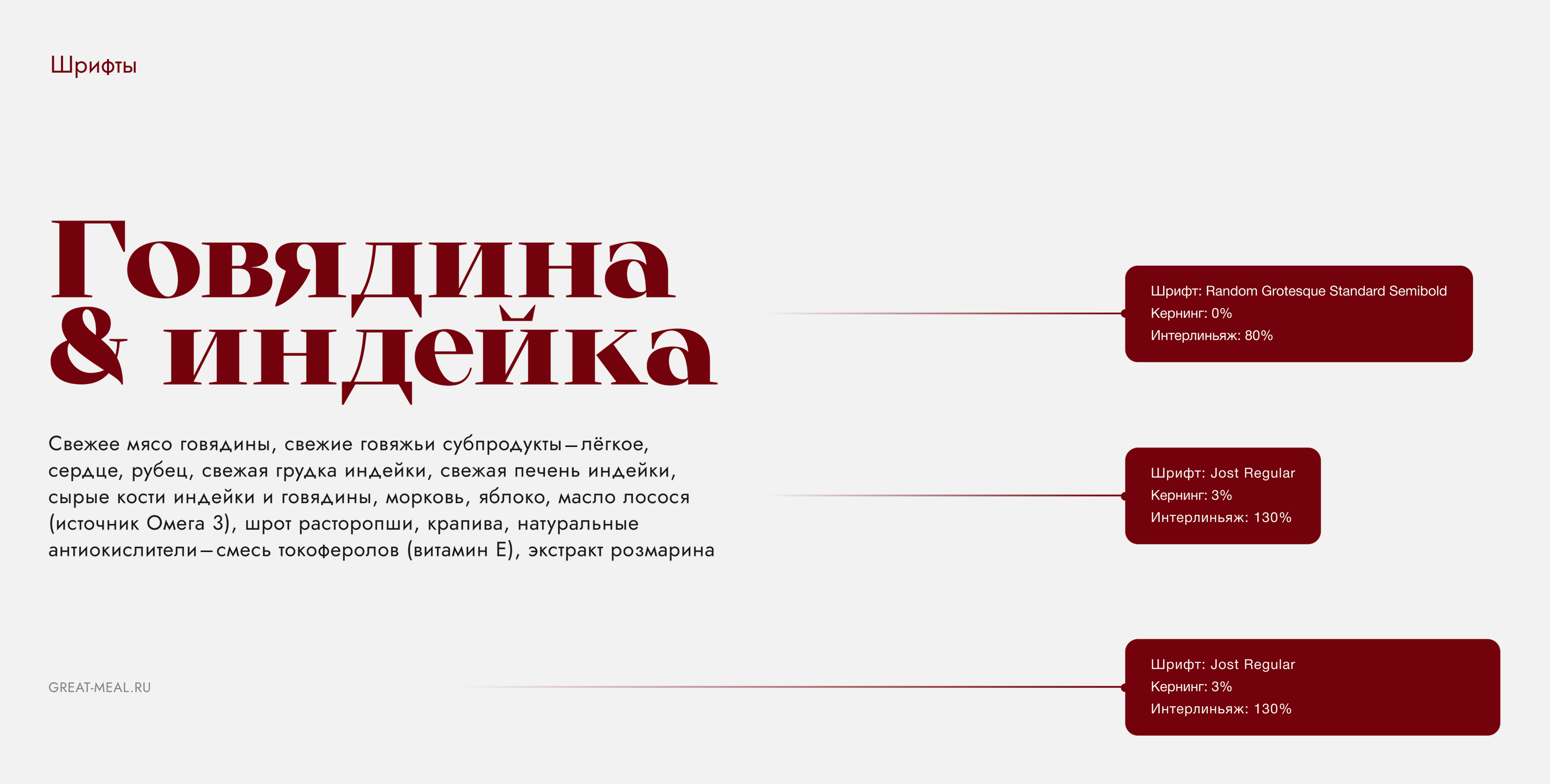 Great Meal — Изображение №5 — Брендинг, Промдизайн на Dprofile