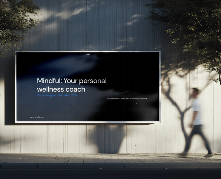 Mindful — Pitch Deck Design for a Mental Health Startup — Маркетинг на Dprofile