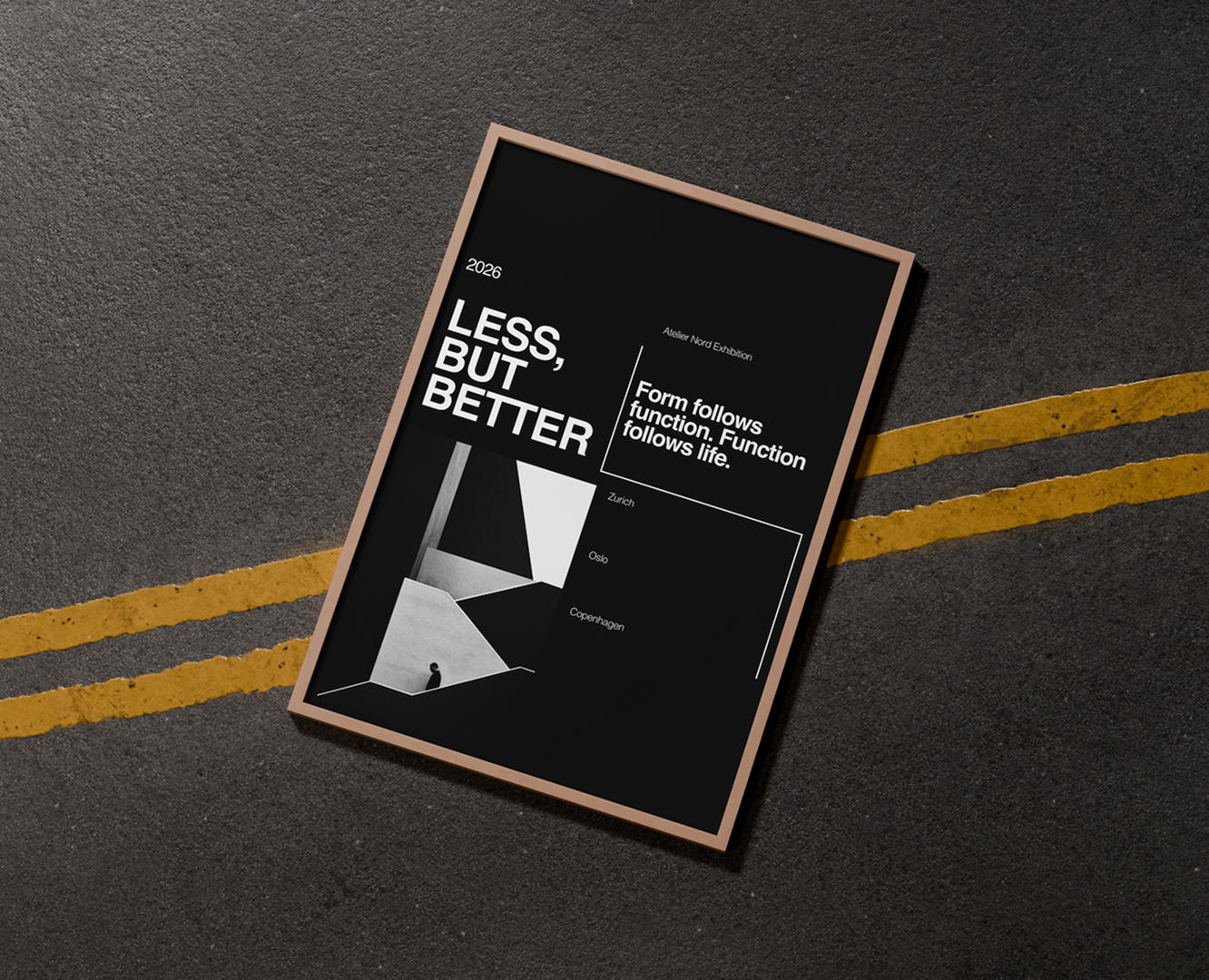 “Minimal Manifesto” - Swiss Style Poster Series — Графика на Dprofile