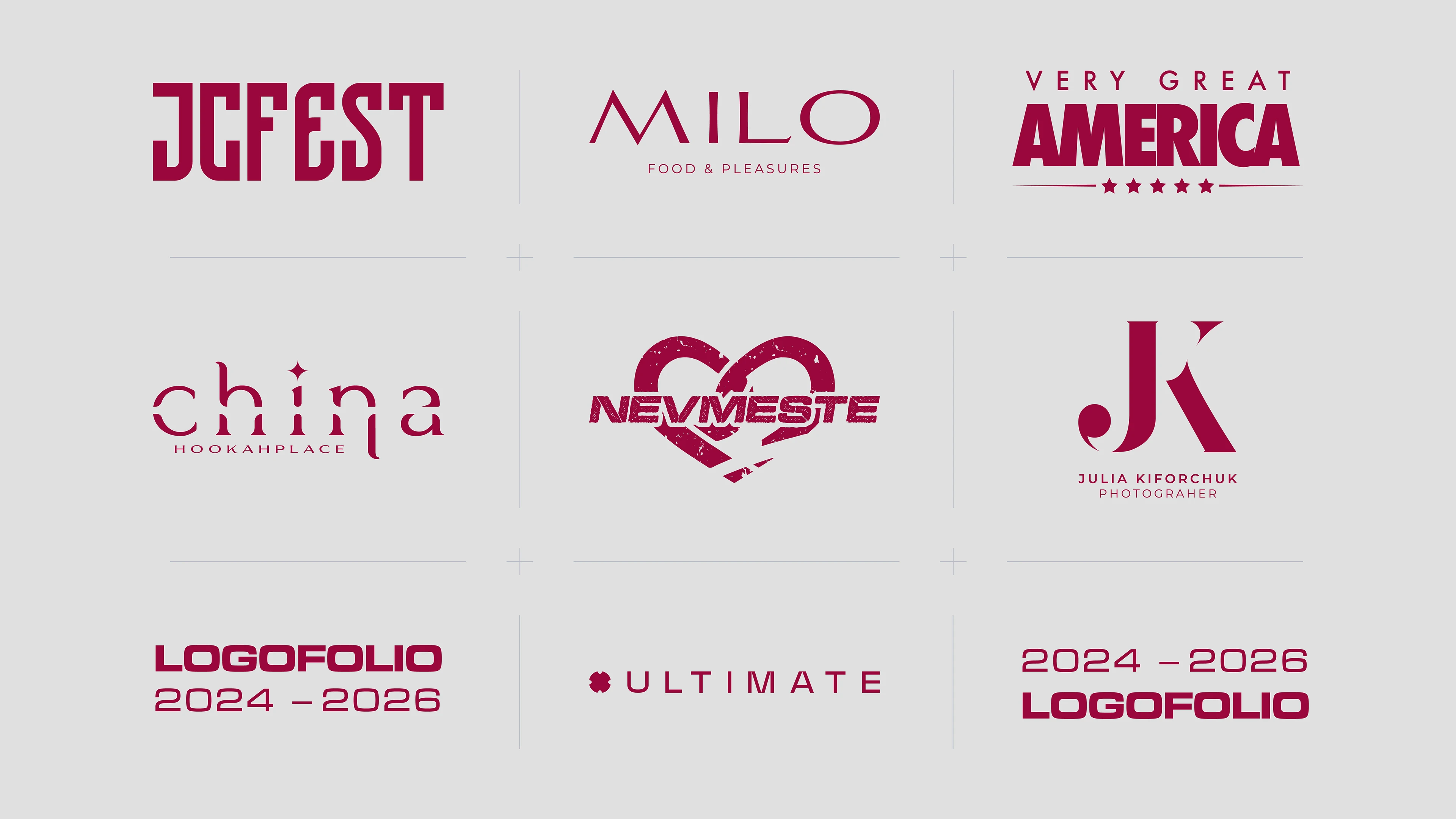 LOGOFOLIO 2024 — 2026 — Изображение №1 — Брендинг на Dprofile