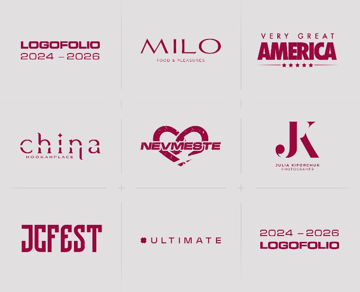 LOGOFOLIO 2024 — 2026 — Брендинг на Dprofile