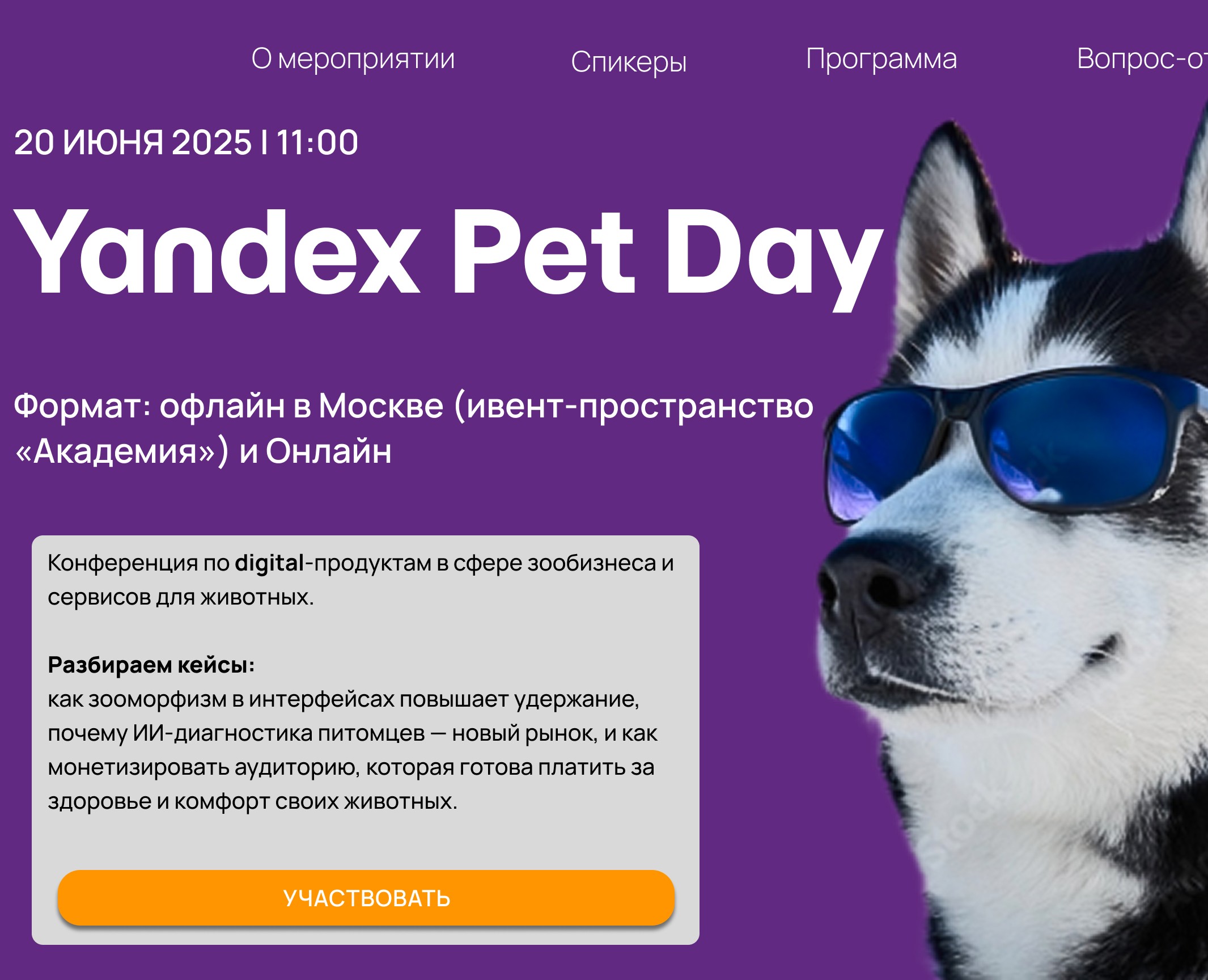 Yandex pet day — Интерфейсы на Dprofile