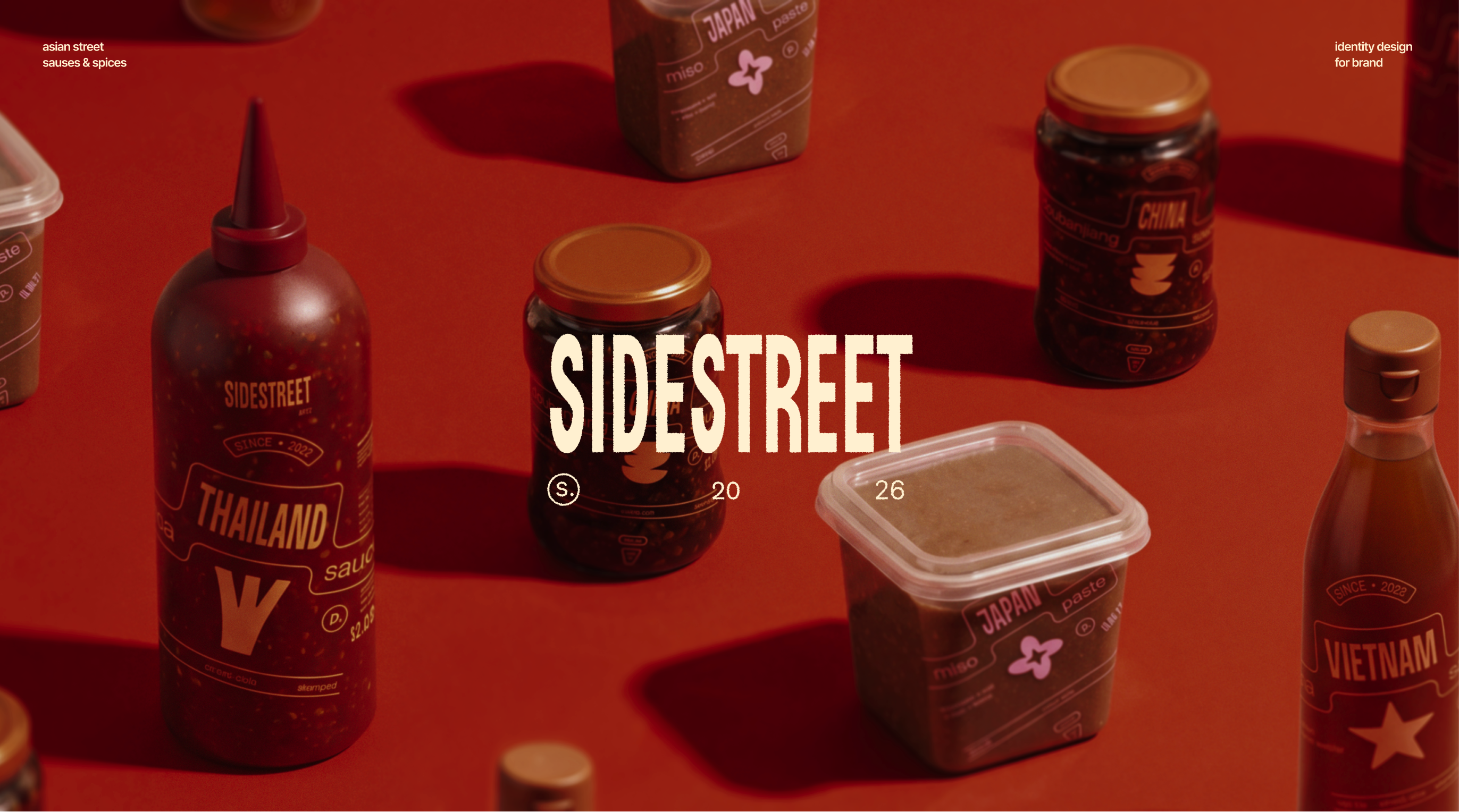 Sidestreet адентика азиатских соусов — Изображение №1 — Брендинг, Нейро на Dprofile