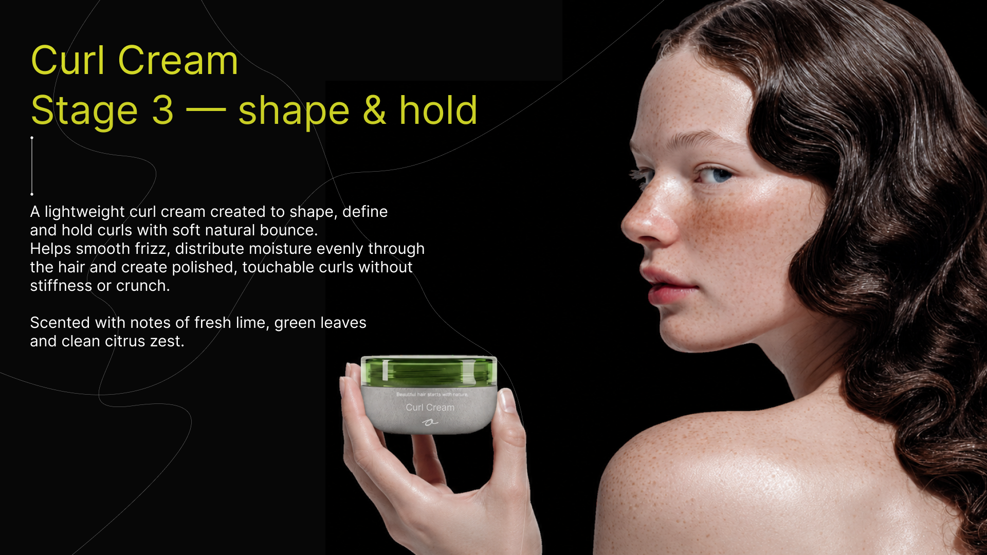 OOZE | Conceptual visual identity for a curly hair care bra… — Изображение №13 — Брендинг на Dprofile