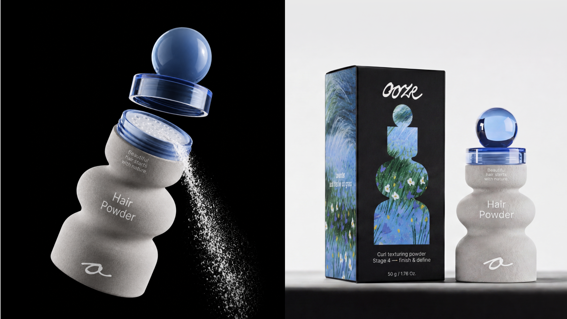 OOZE | Conceptual visual identity for a curly hair care bra… — Изображение №12 — Брендинг на Dprofile