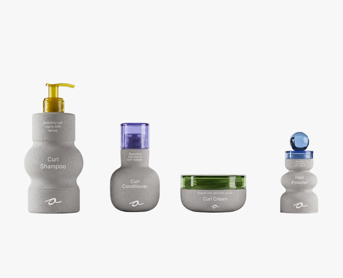 OOZE | Conceptual visual identity for a curly hair care bra… — Брендинг на Dprofile
