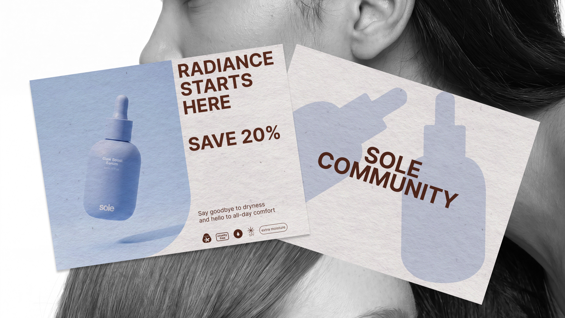 Sole - skincare brand visual identity — Изображение №5 — Брендинг, Нейро на Dprofile