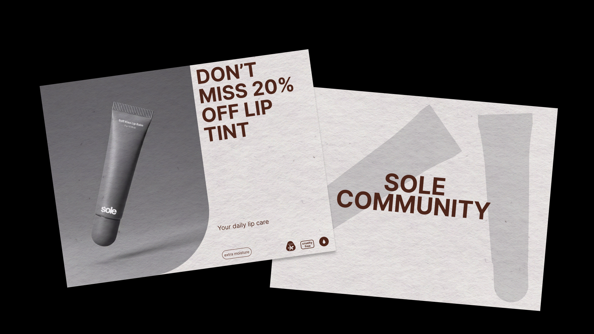 Sole - skincare brand visual identity — Изображение №6 — Брендинг, Нейро на Dprofile