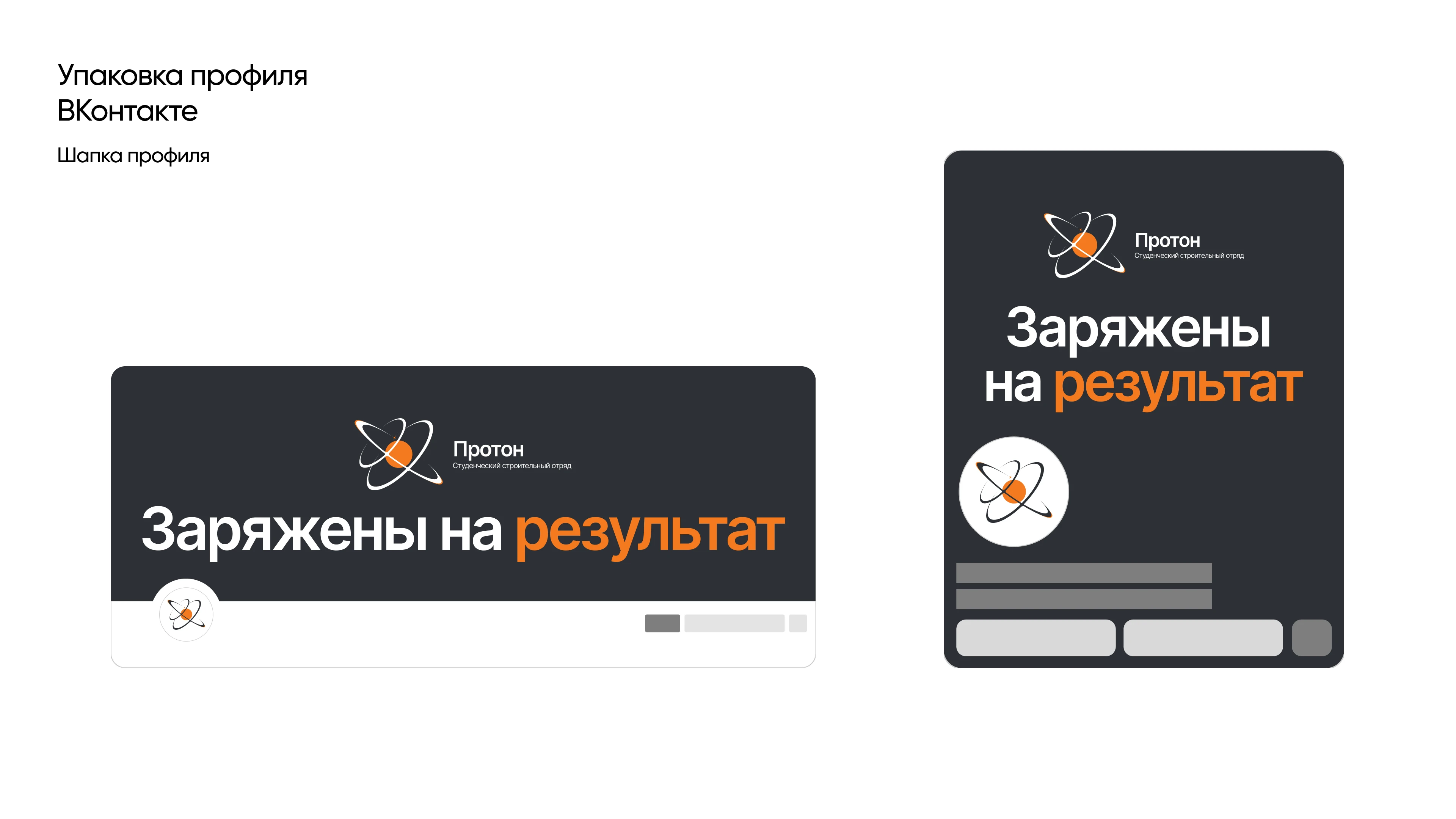 Социальные сети | Протон — Изображение №7 — Брендинг на Dprofile