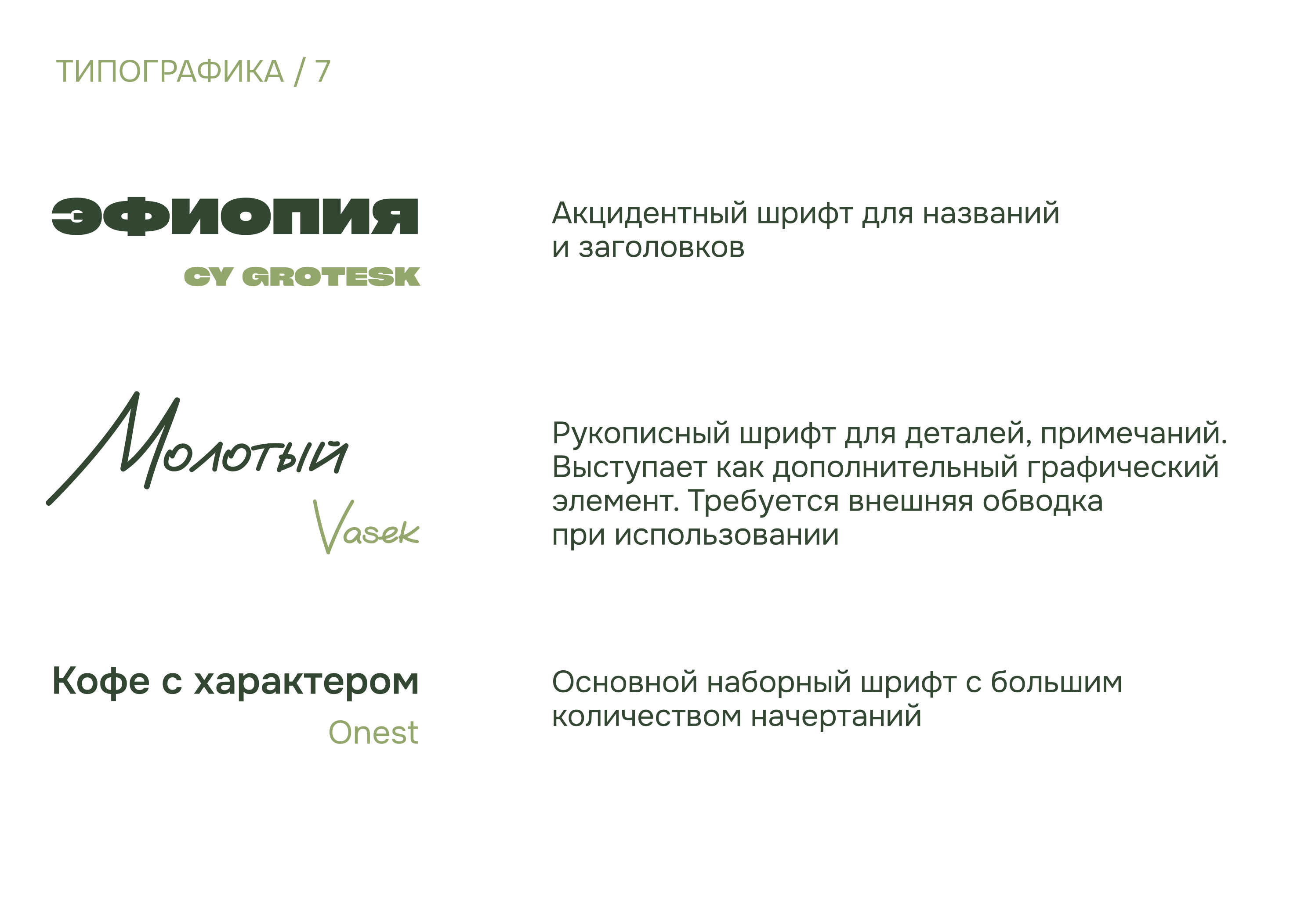 Диплом. Дизайн-гайд для кофейного производства. — Изображение №8 — Брендинг на Dprofile