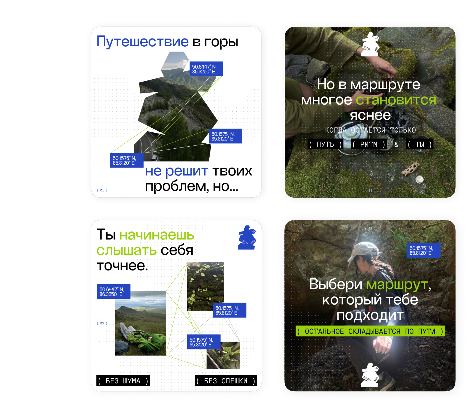 Altay-Pro / Active travel brand — Изображение №14 — Интерфейсы, Брендинг на Dprofile