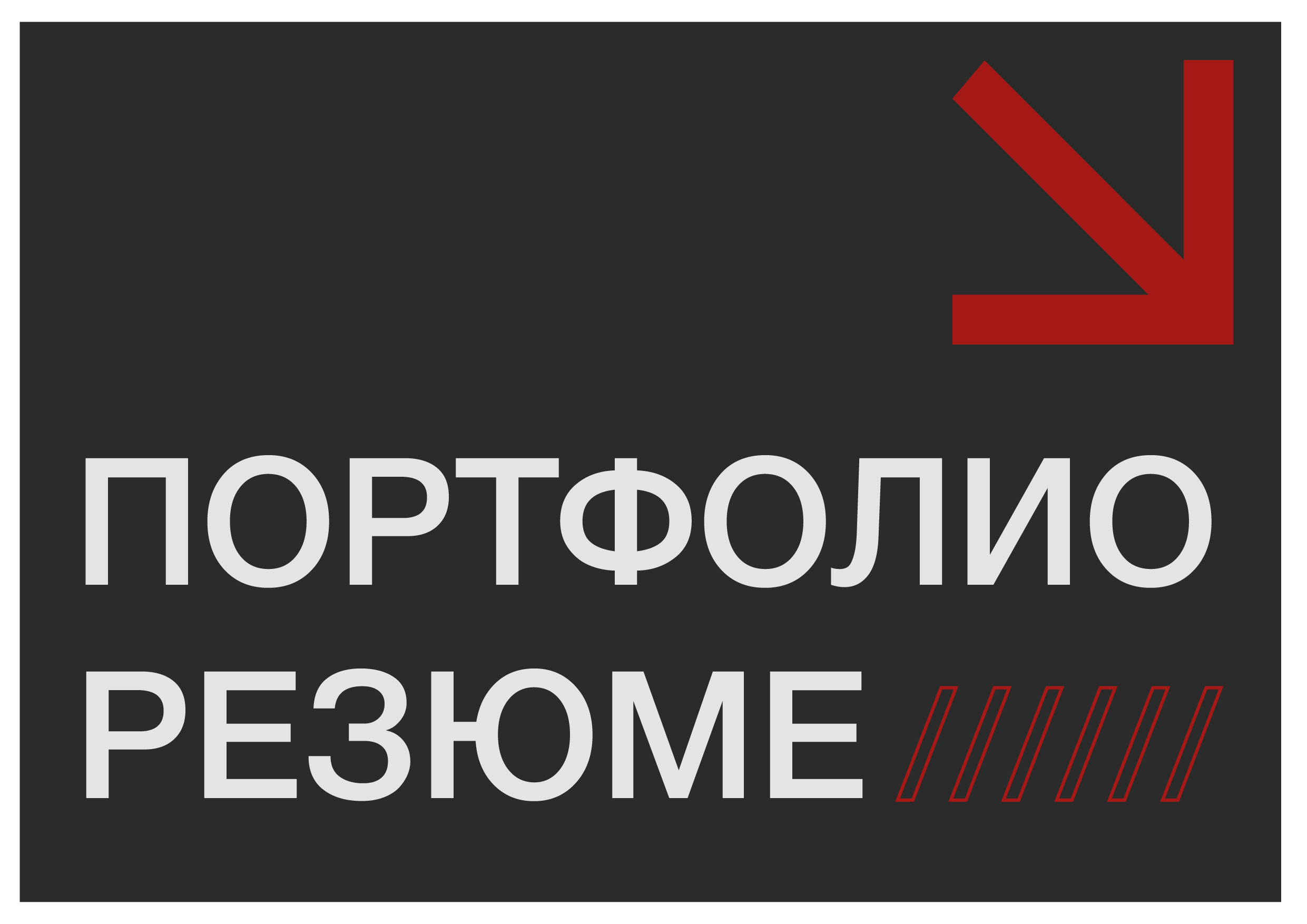 ПОРТФОЛИО/РЕЗЮМЕ — Изображение №1 — Брендинг, Графика на Dprofile