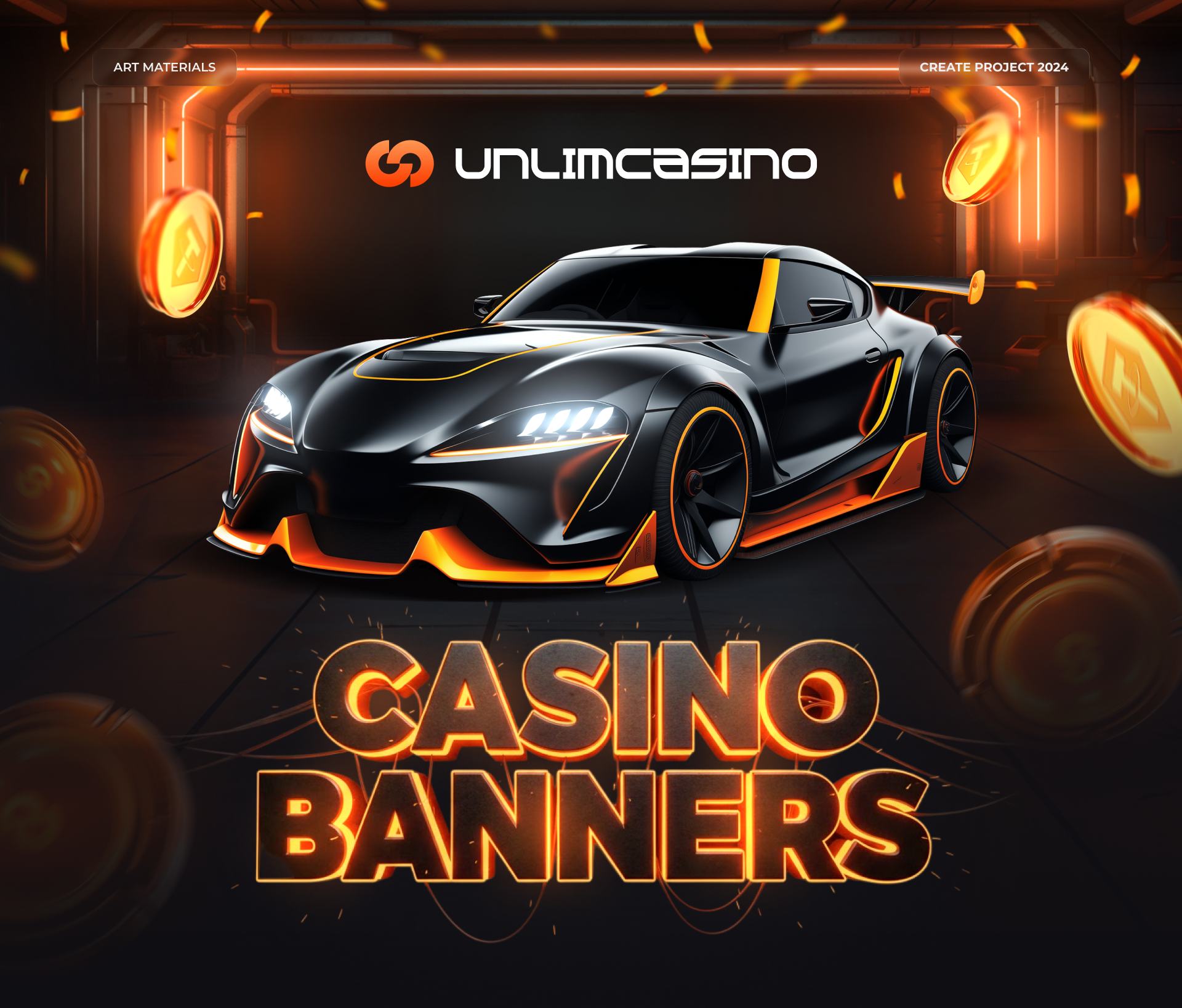 Unlim Casino I Gambling — Изображение №1 — Графика, Маркетинг на Dprofile