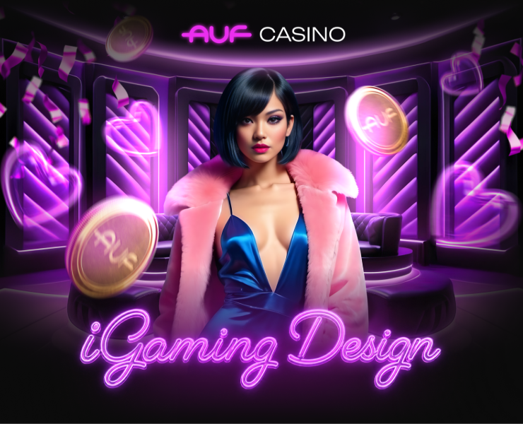 AUF Casino I iGaming — Интерфейсы, Брендинг на Dprofile