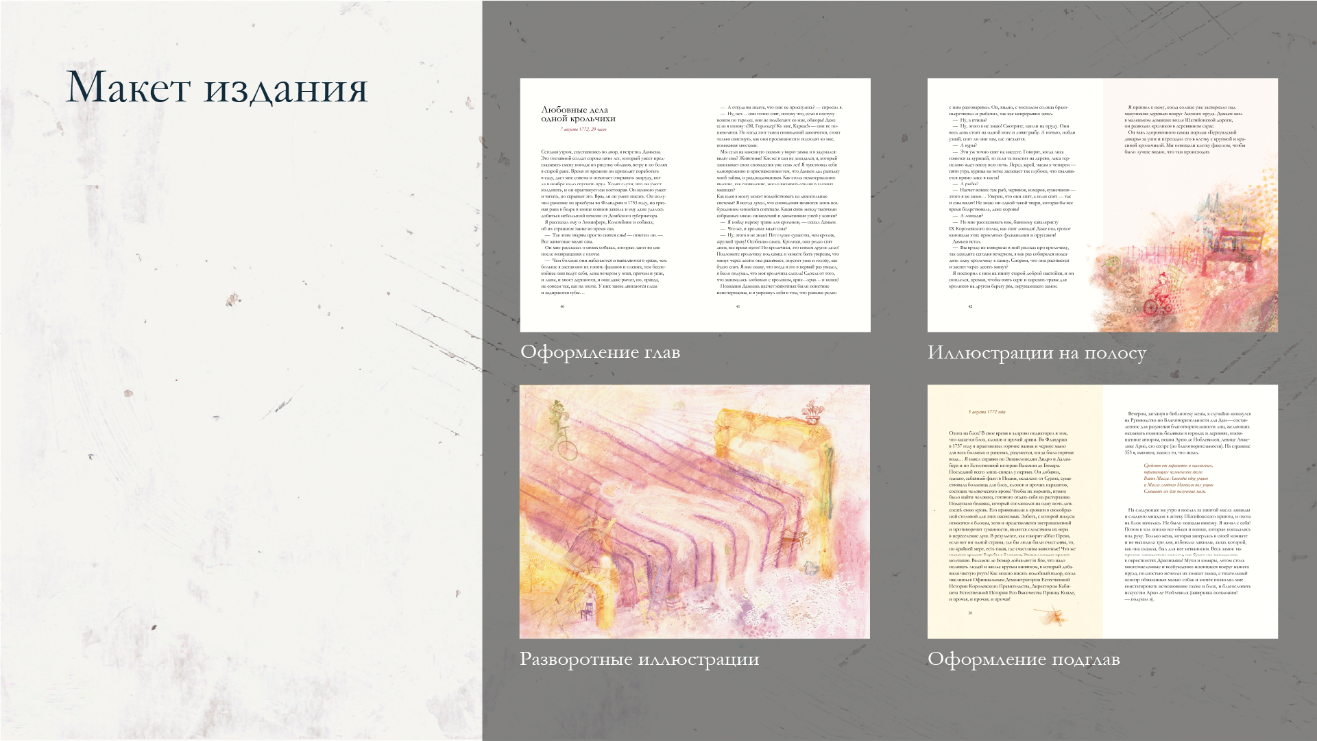 Дизайн многостраничного подарочного издания "Замок снов" Ми… — Изображение №8 — Иллюстрация, Графика на Dprofile