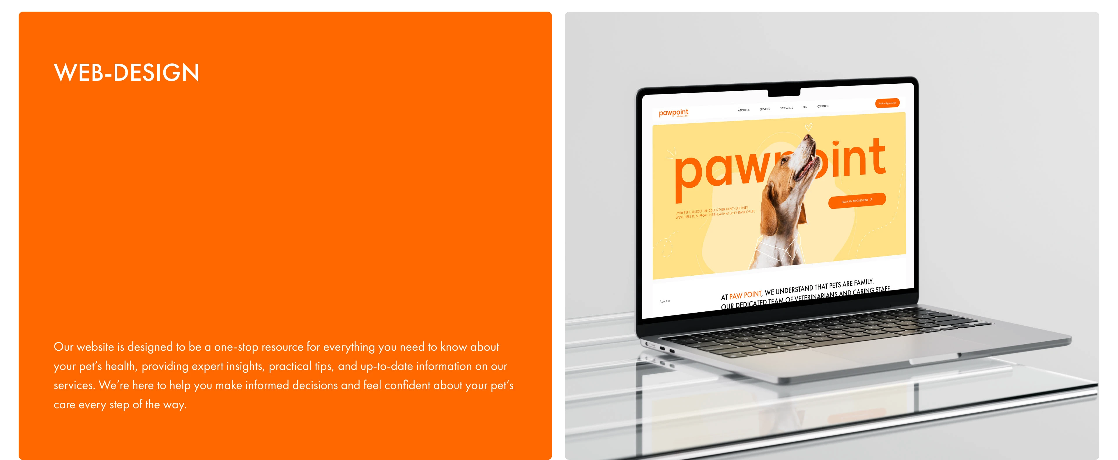 PAWPOINT — ветеринарная клиника — Изображение №9 — Интерфейсы на Dprofile