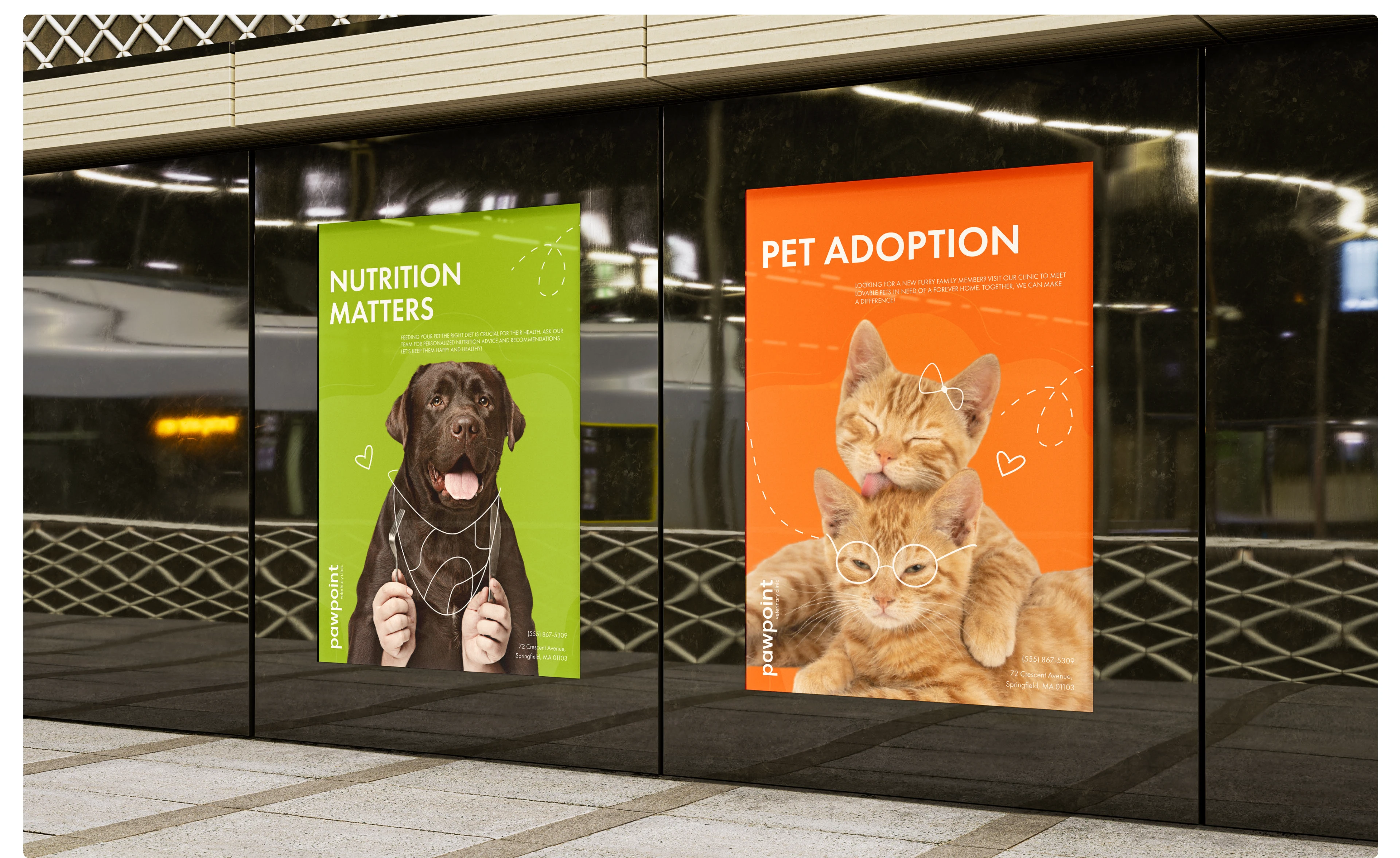PAWPOINT — ветеринарная клиника — Изображение №8 — Интерфейсы на Dprofile