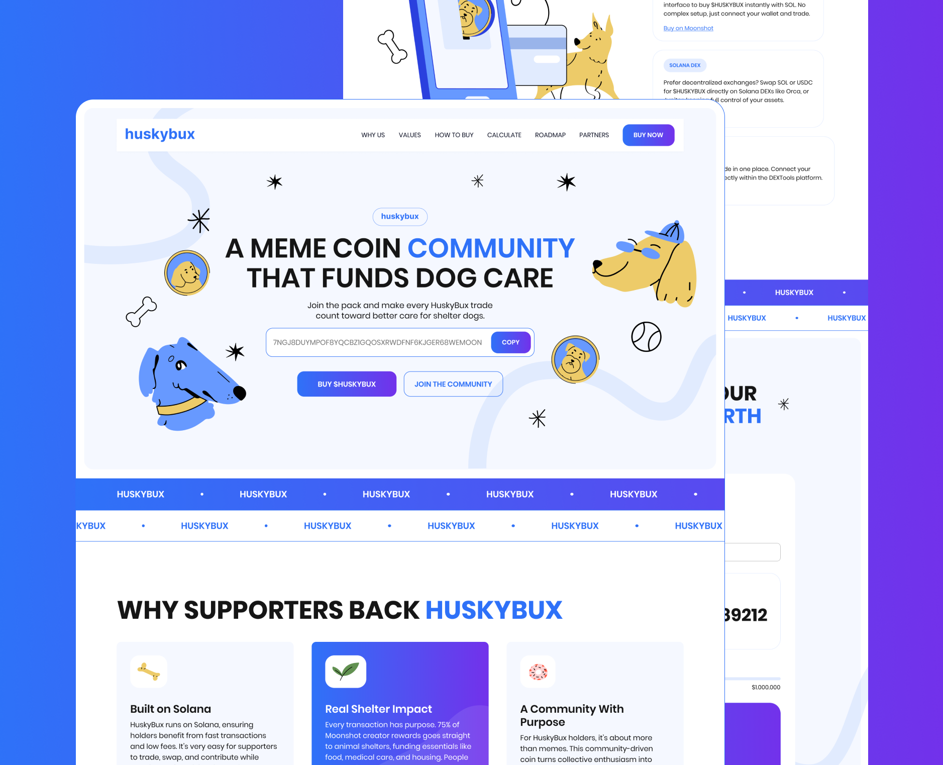 HUSKYBUX — Интерфейсы на Dprofile