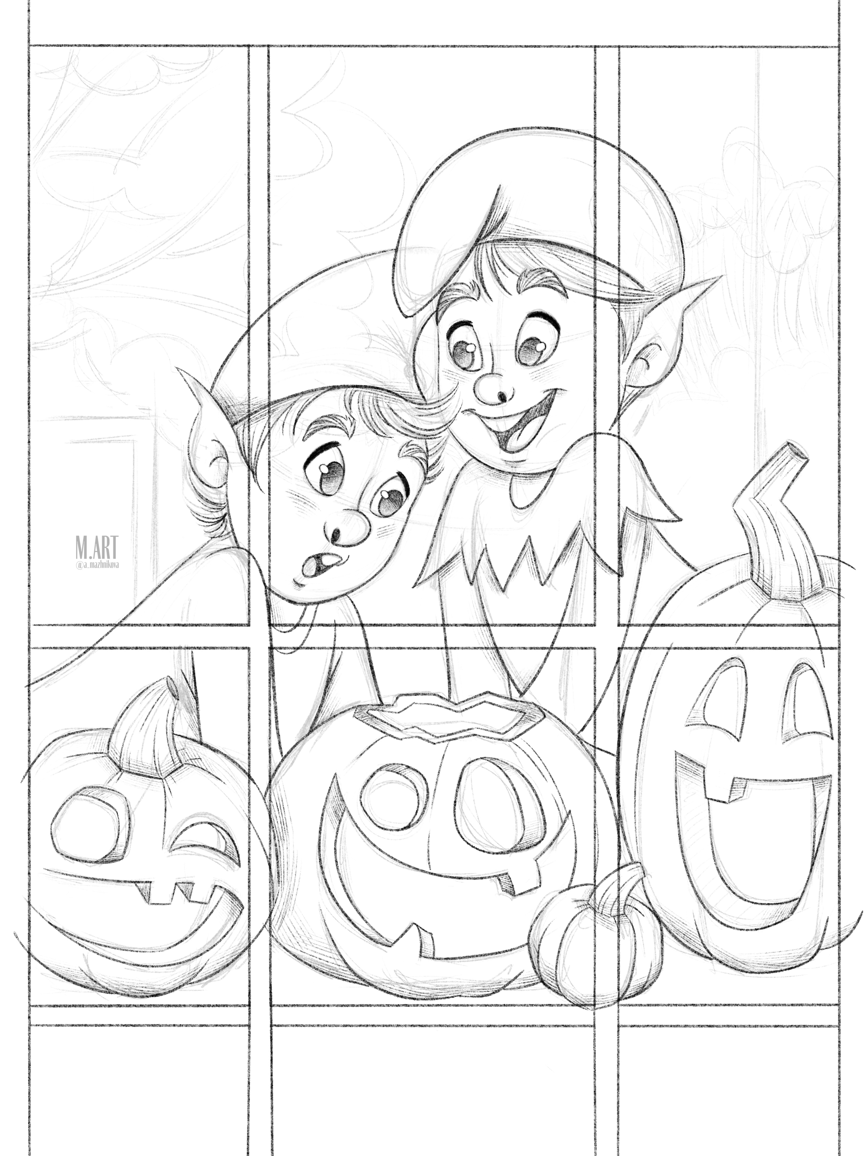 Инктобер2025 — Изображение №5 — Иллюстрация на Dprofile