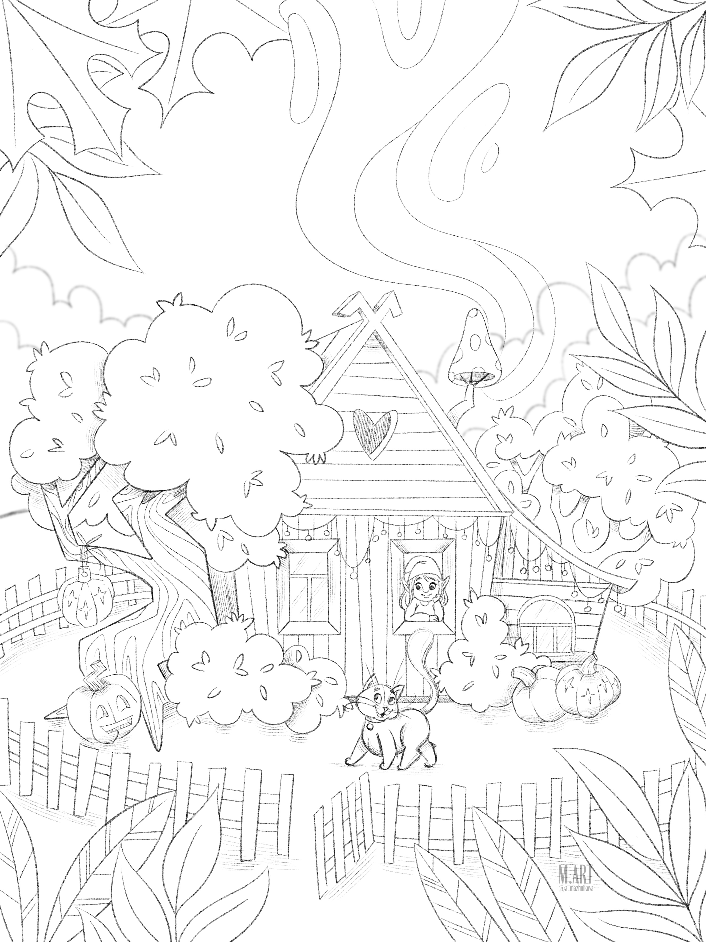 Инктобер2025 — Изображение №7 — Иллюстрация на Dprofile