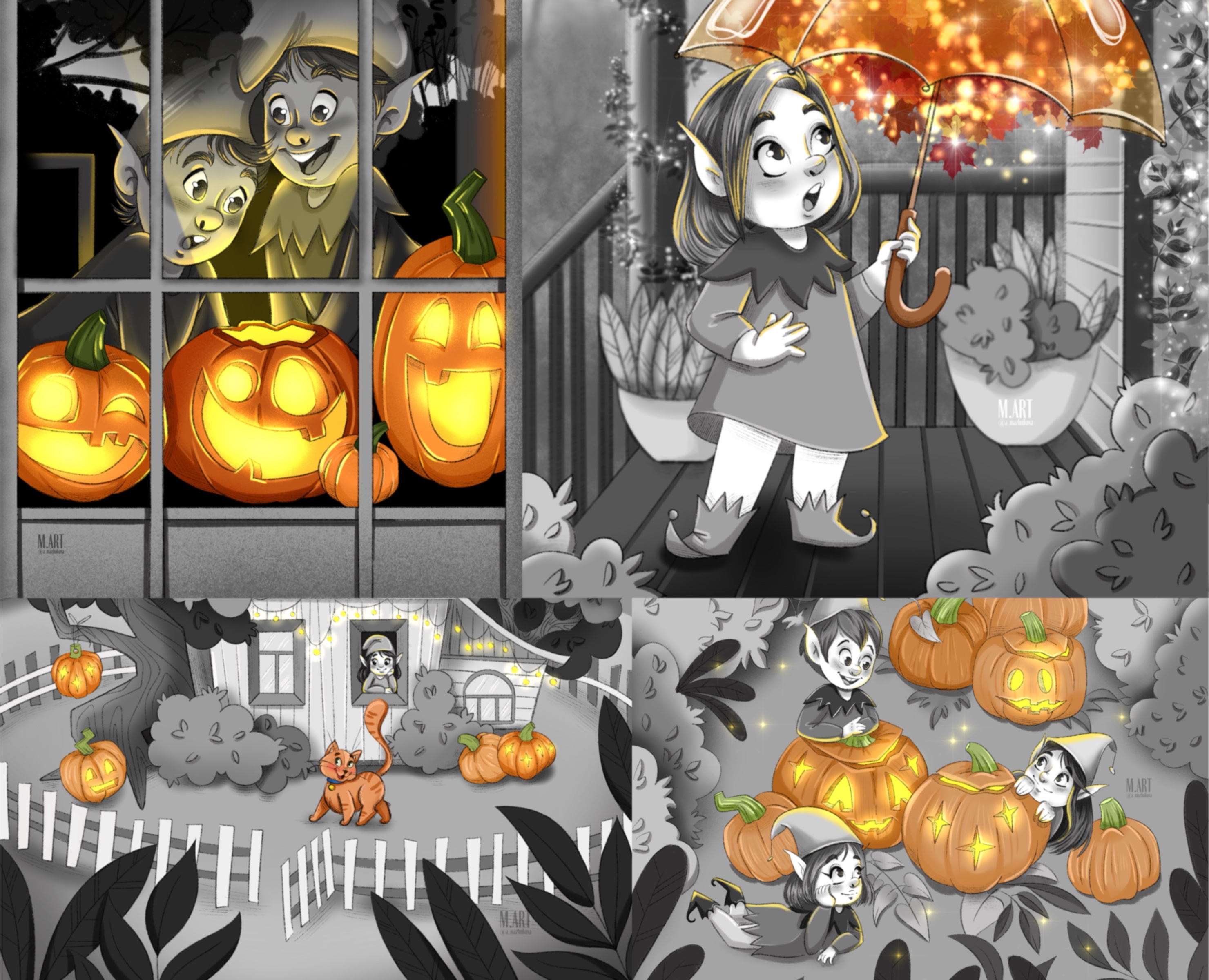 Инктобер2025 — Иллюстрация на Dprofile