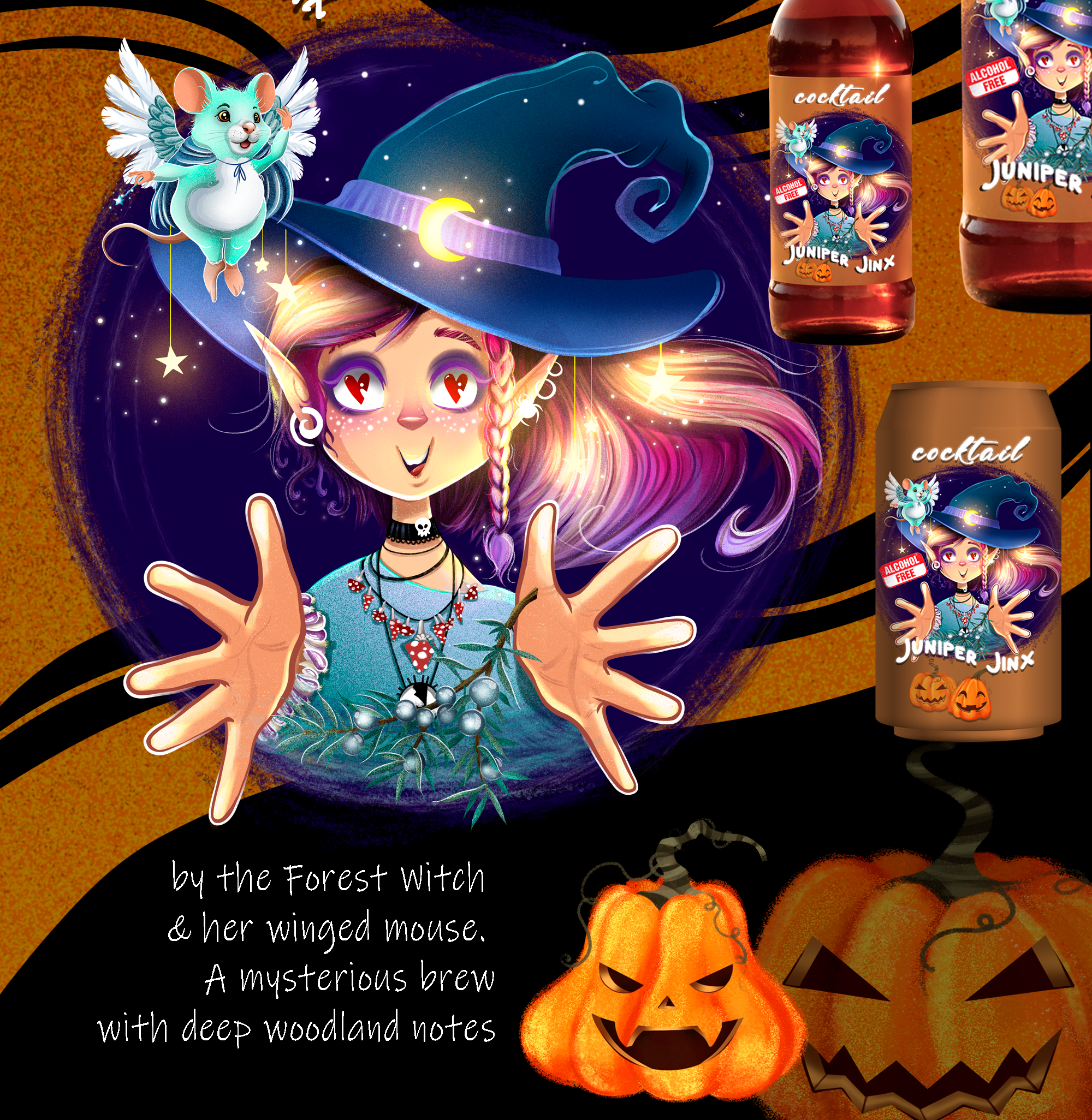 Witches' Brewcraft — Изображение №2 — Брендинг, Иллюстрация на Dprofile