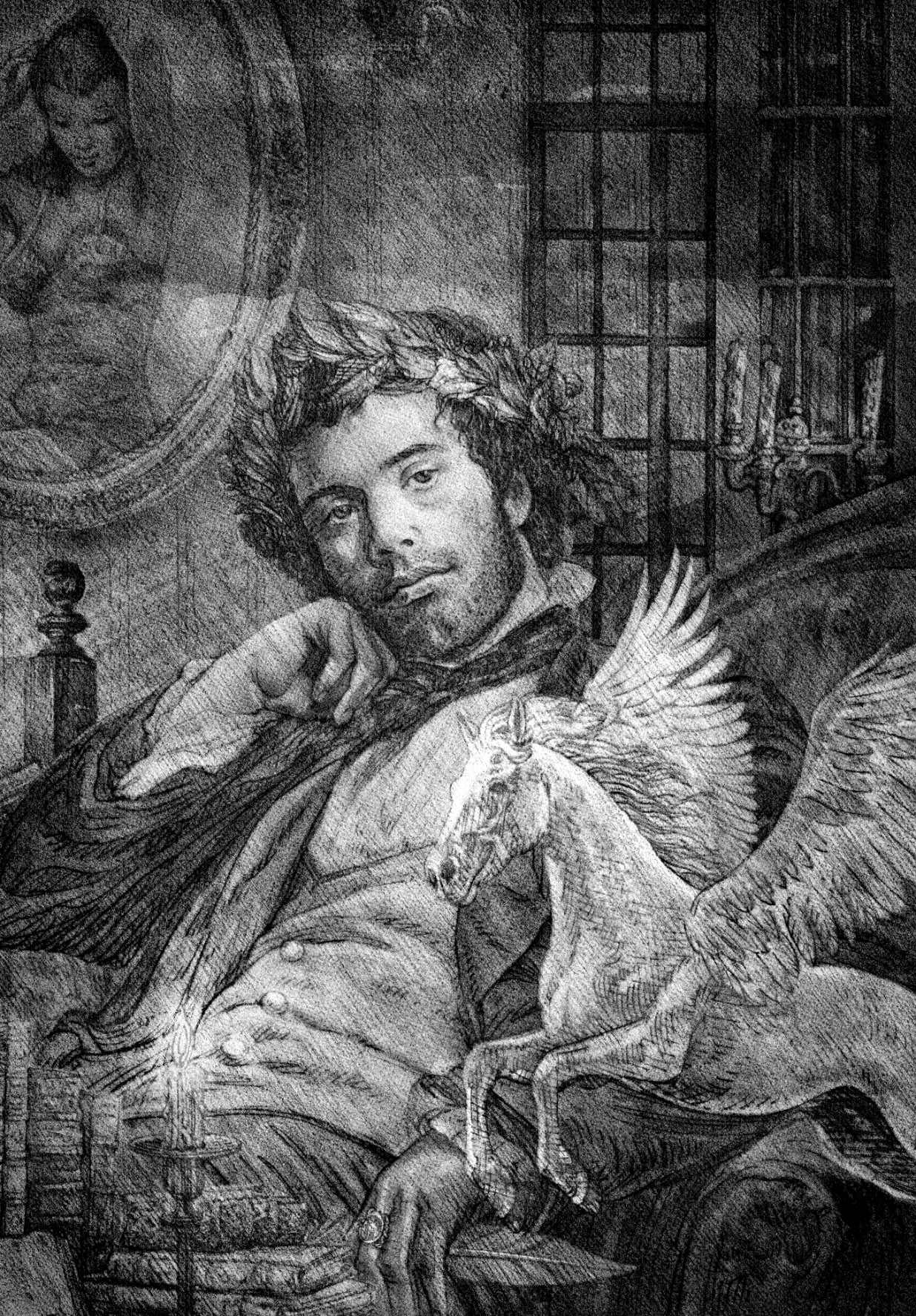 Оформление книги "Золотой век русской поэзии" — Изображение №2 — Иллюстрация, Графика на Dprofile