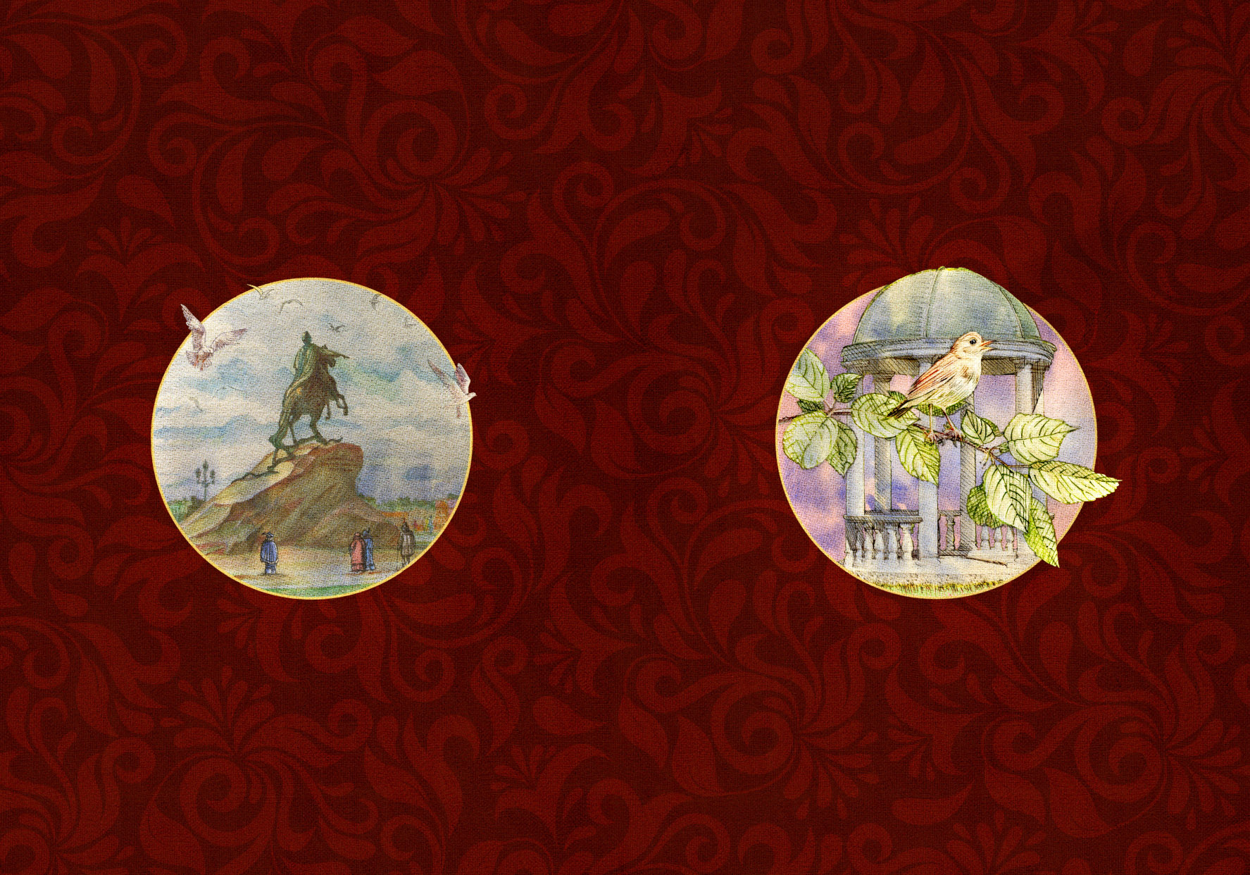 Оформление книги "Золотой век русской поэзии" — Изображение №32 — Иллюстрация, Графика на Dprofile